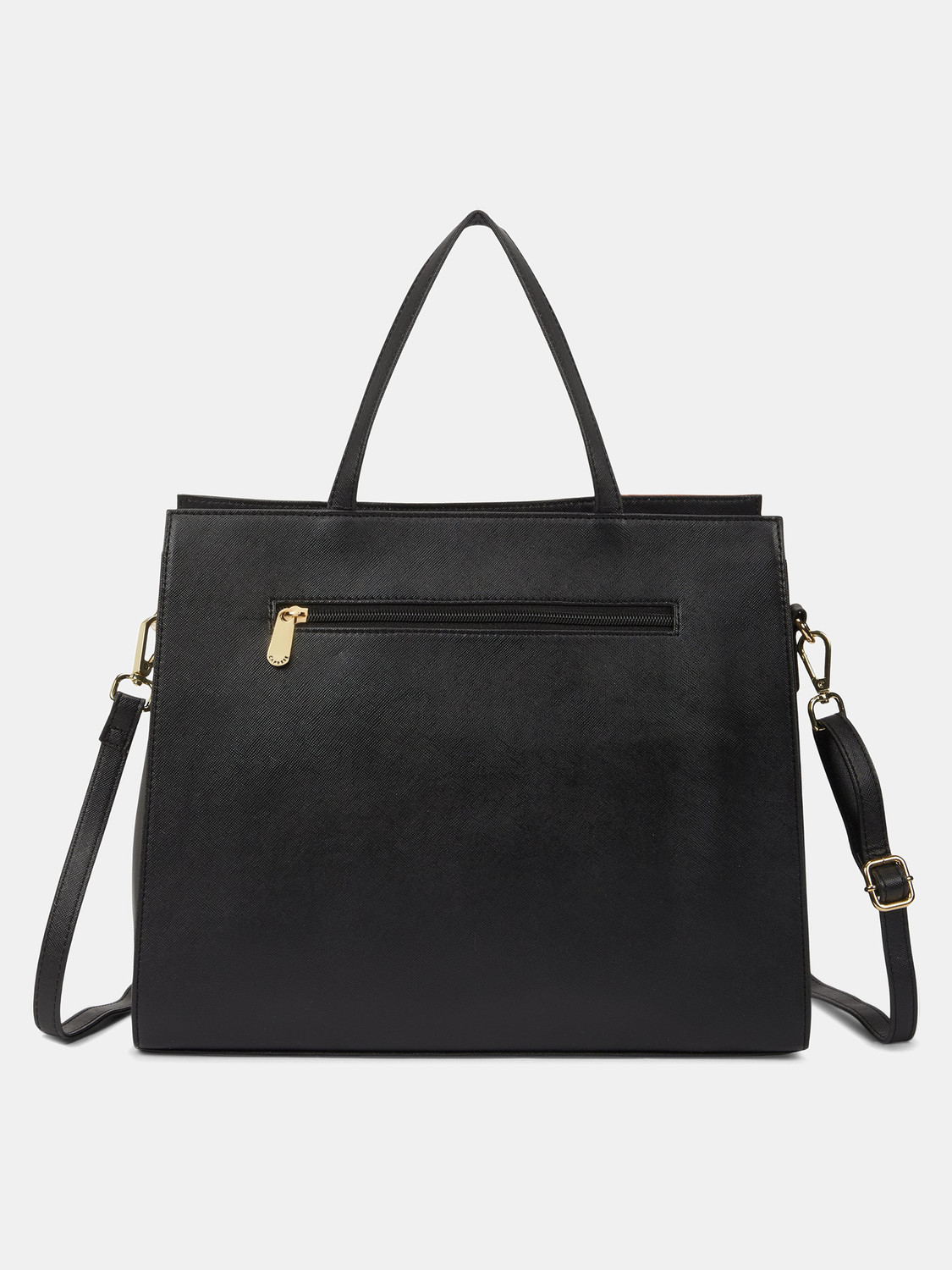 Image of Caprese Jelly Satchel Large Black Bag for Women Shoulder Bag (Multicolor, 1 L)