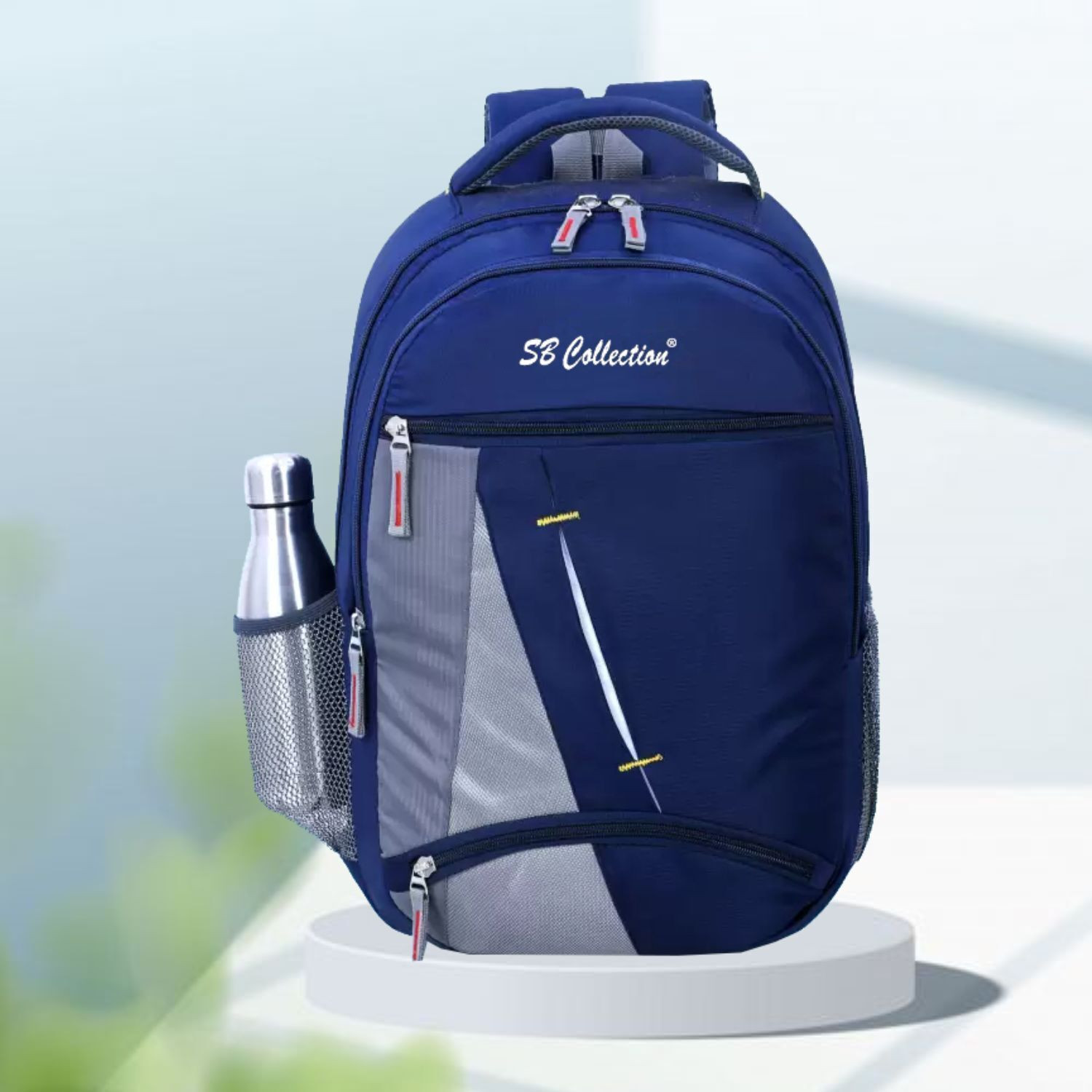 Image of SBCOLLECTION School Bag for Class 4th to 10th Standard Tuition School College All Day Use 29 L Backpack