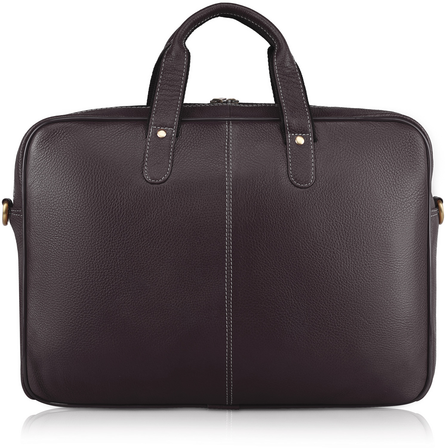 Image of WILDHORN Genuine Leather Laptop Messenger Bag for Men Messenger Bag
