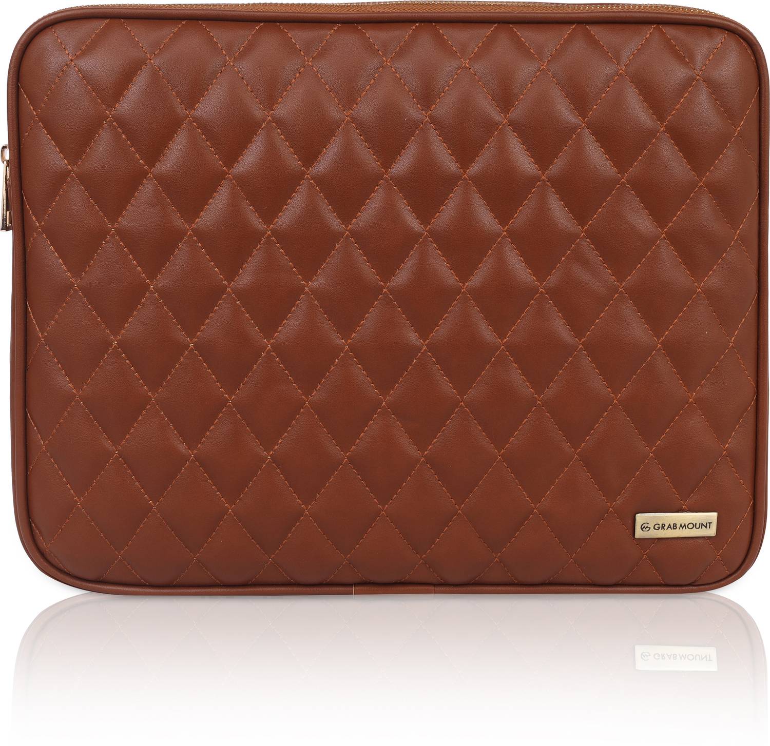 GRABMOUNT Laptop Sleeve | Triangle Pattern | Soft Inner Lining | Durable | Zip Closure Laptop Sleeve/Cover