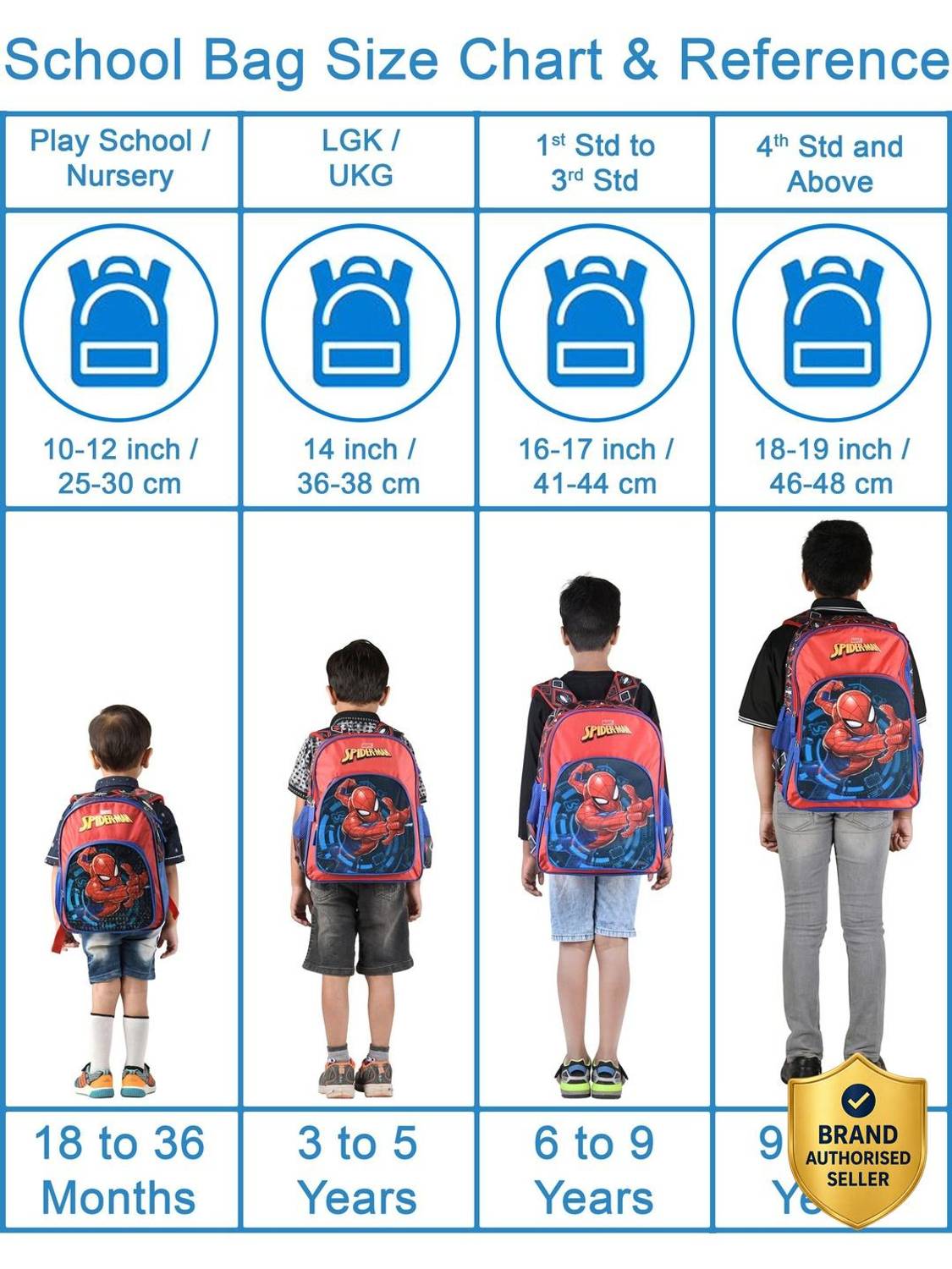 Avengers Pre 36cm Nursery (LKG/UKG/1st std) School Bag