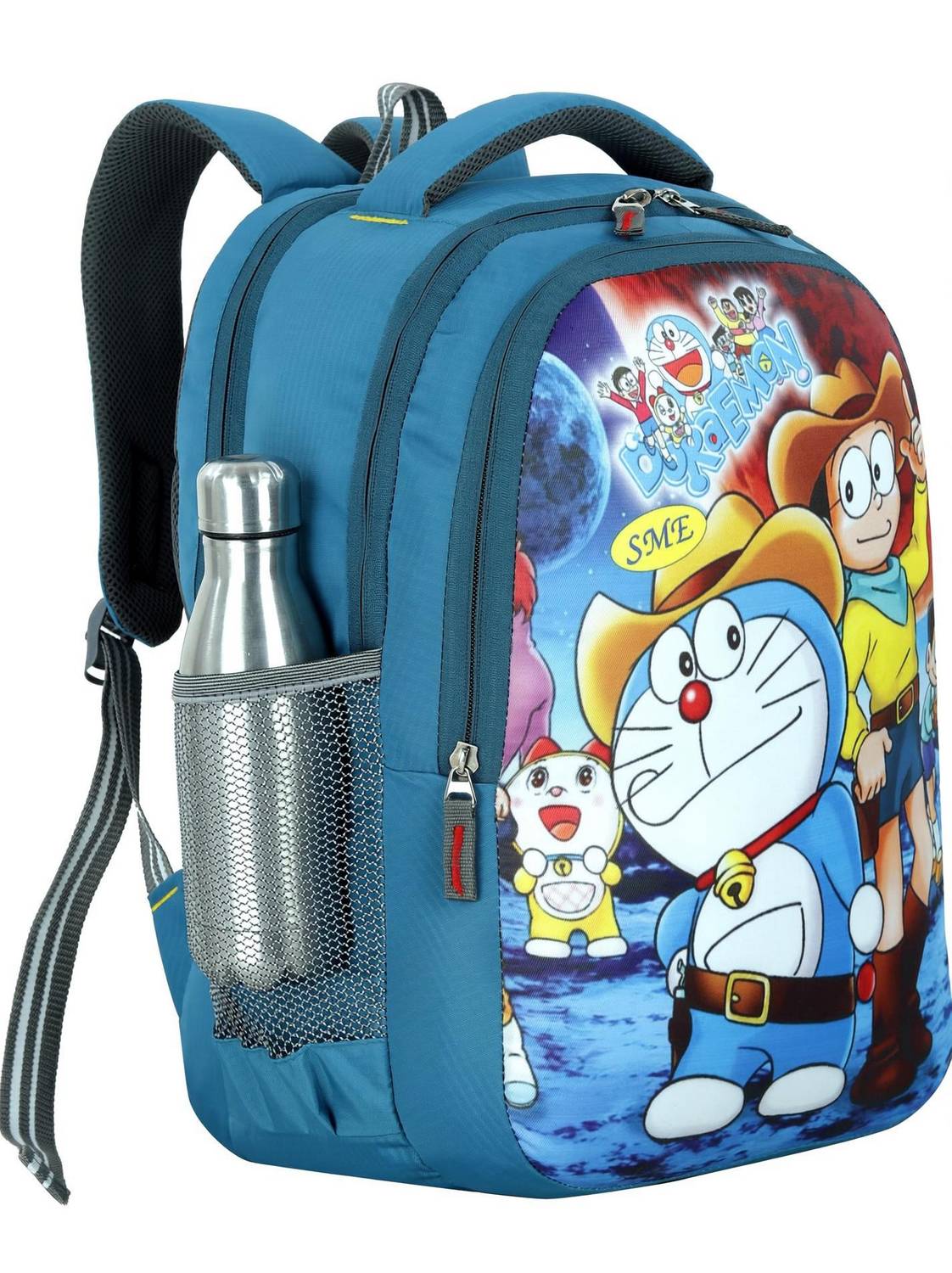 bayo Doreamon 18×13 inch Pre-School 47cm For 1st std-5th std Lightweight school Bag Waterproof School Bag