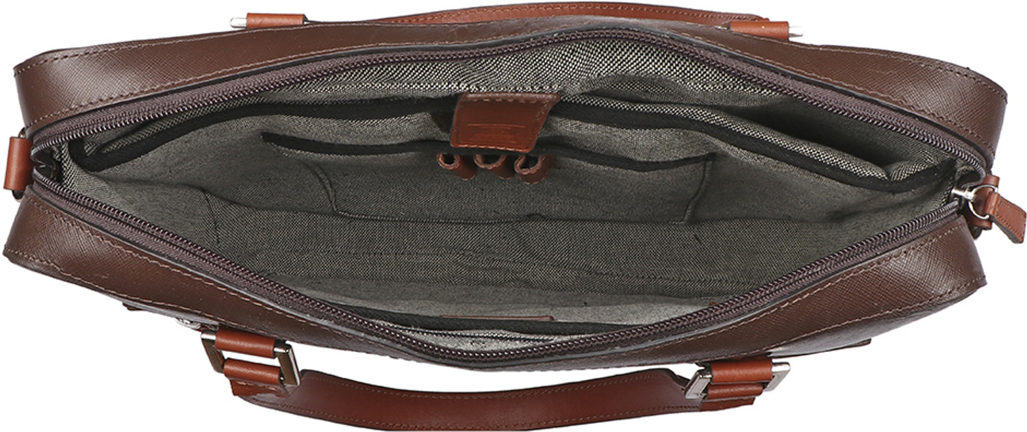 Image of HIDESIGN Men Brown Shoulder Bag
