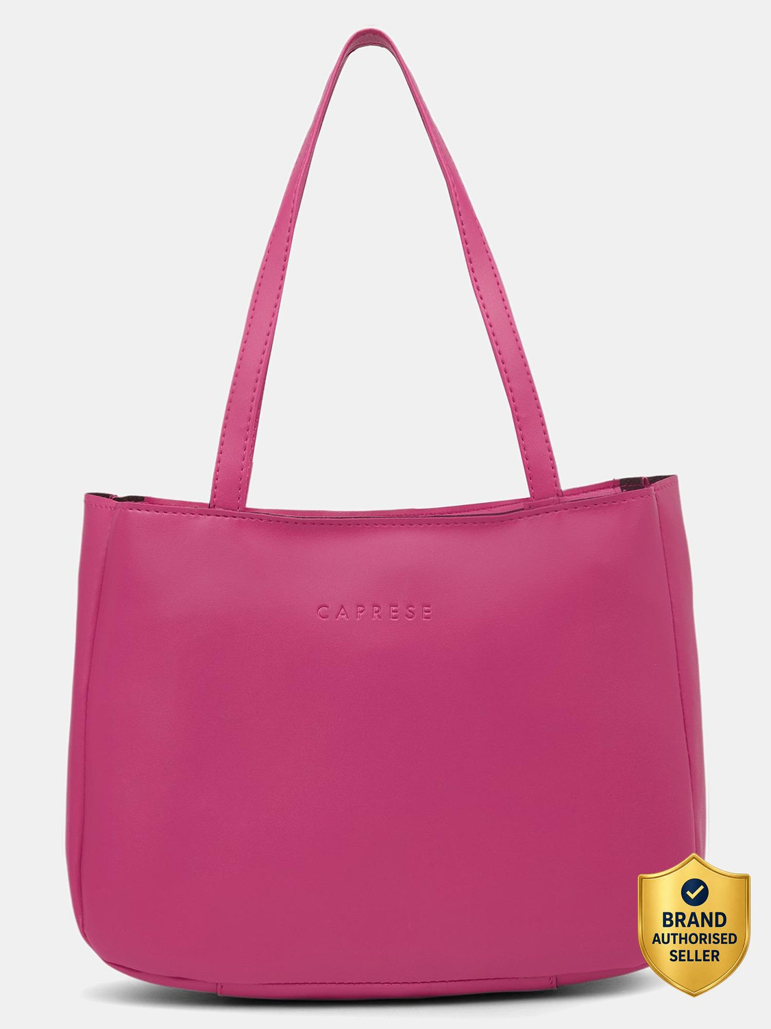 Caprese Satchel Medium Fuchsia