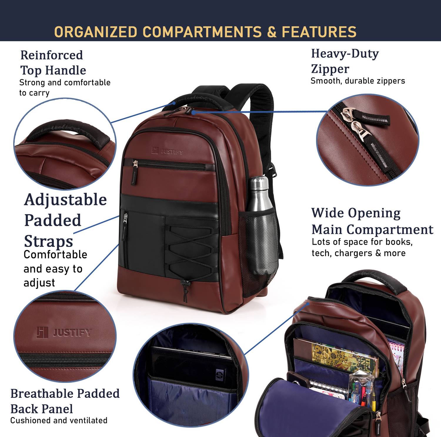 camel leather diaper bag backpack BIS 'The Ultimate Diaper Backpack' in Camel