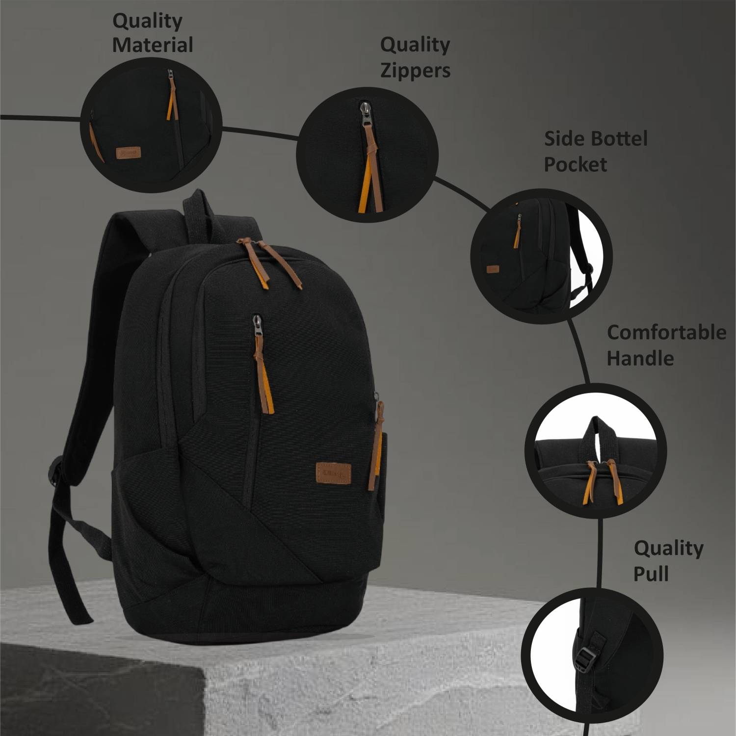 Tinytot SB249_01 30L Unisex Backpack - Image 4