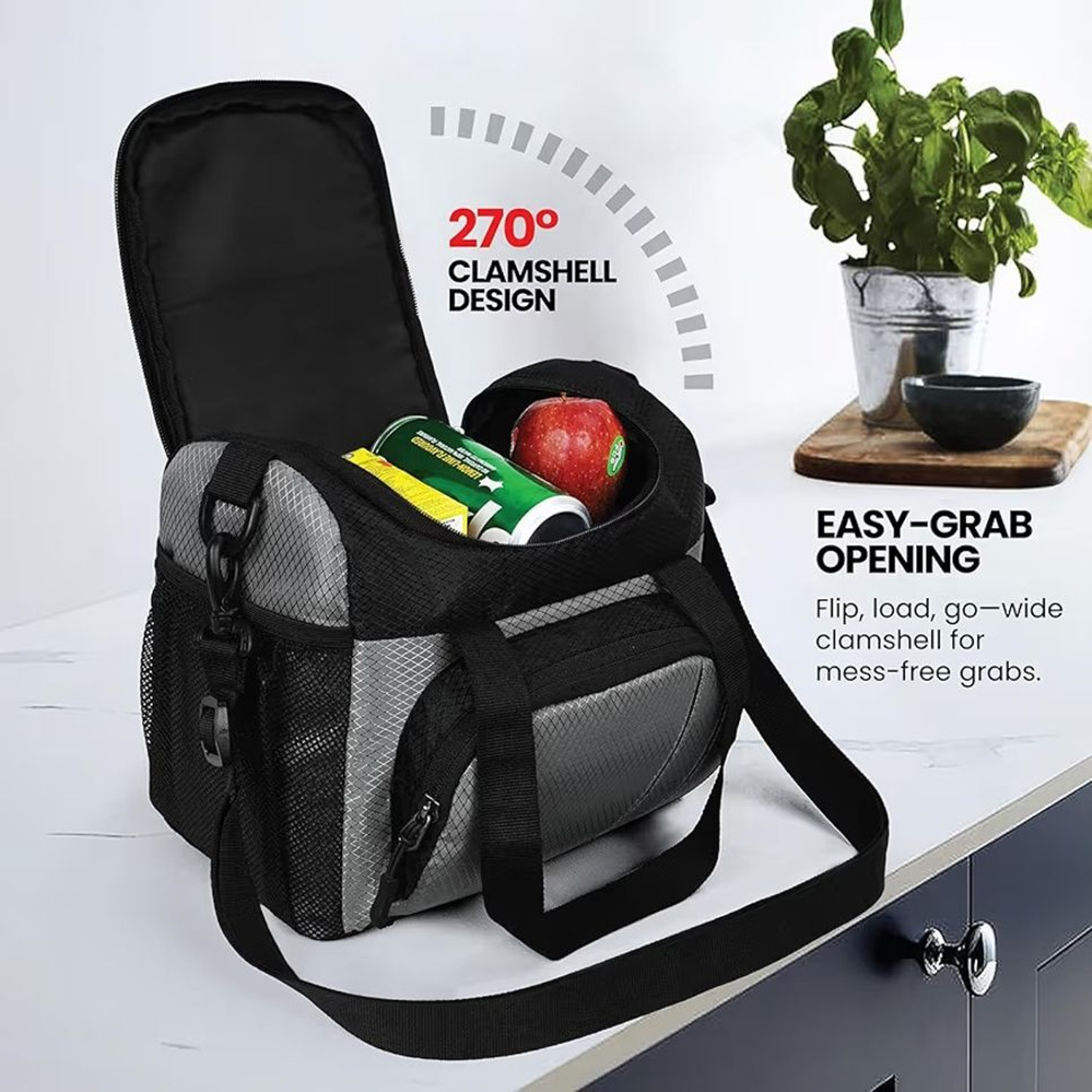 Image of QuiteFit Lunch Tiffin Bag for Collage Office & Picnic for all Waterproof Lunch Bag Waterproof Lunch Bag