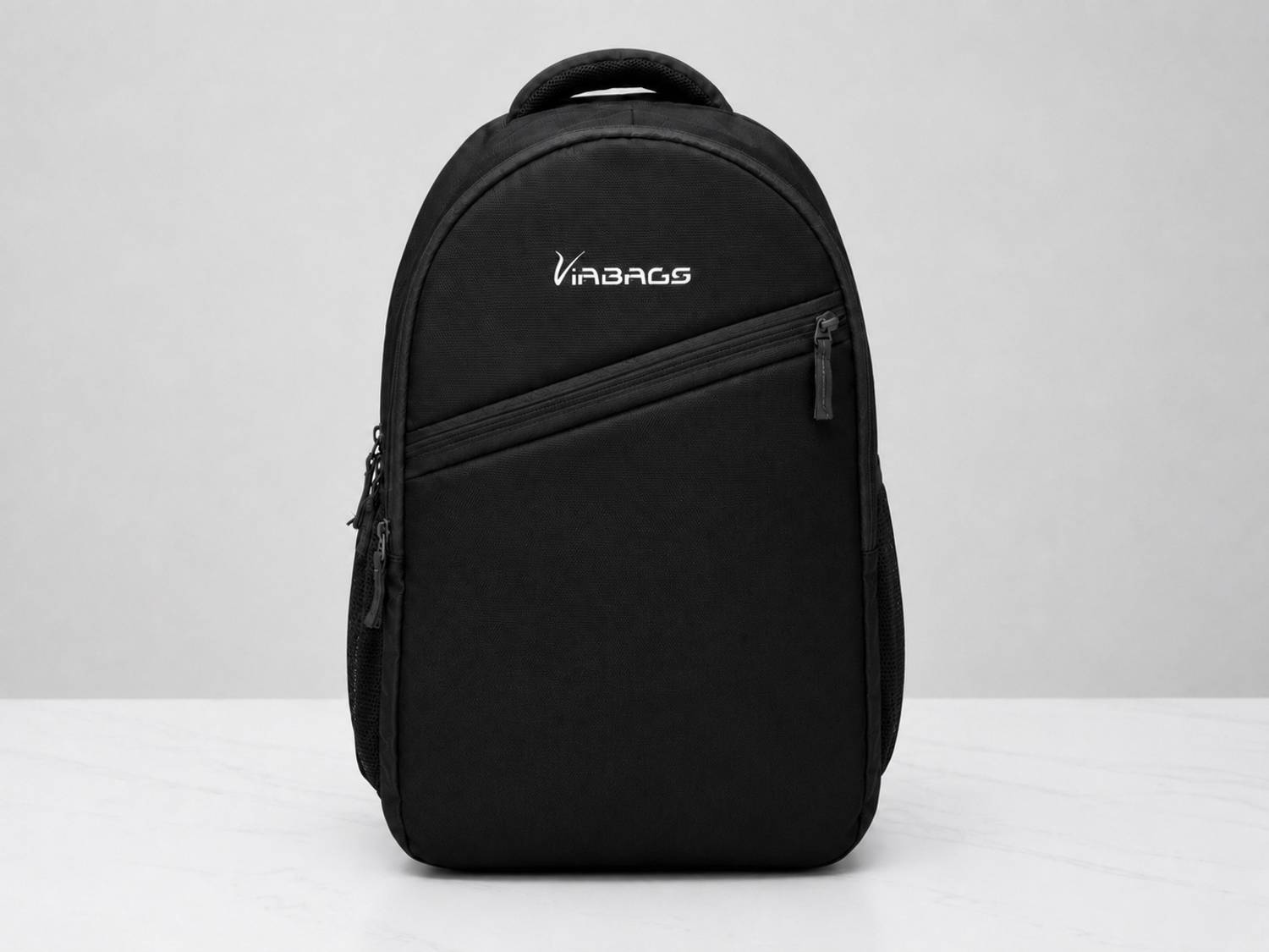 Viabags Alpha Waterproof Backpack Black - Image 1