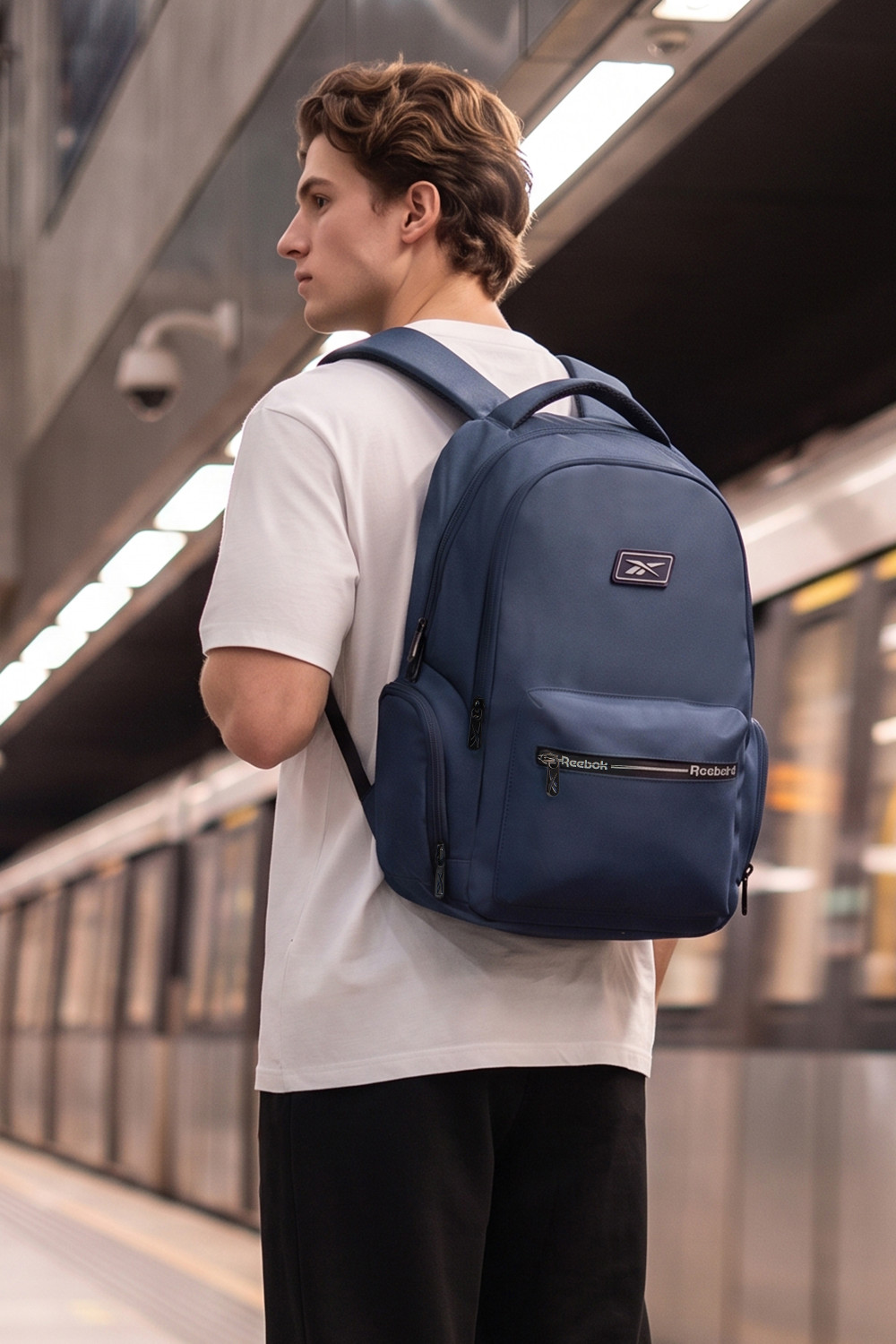Image of REEBOK 13.1 L Laptop Backpack PACKVERSE UTILITY MOTION BACKPACK (Blue)