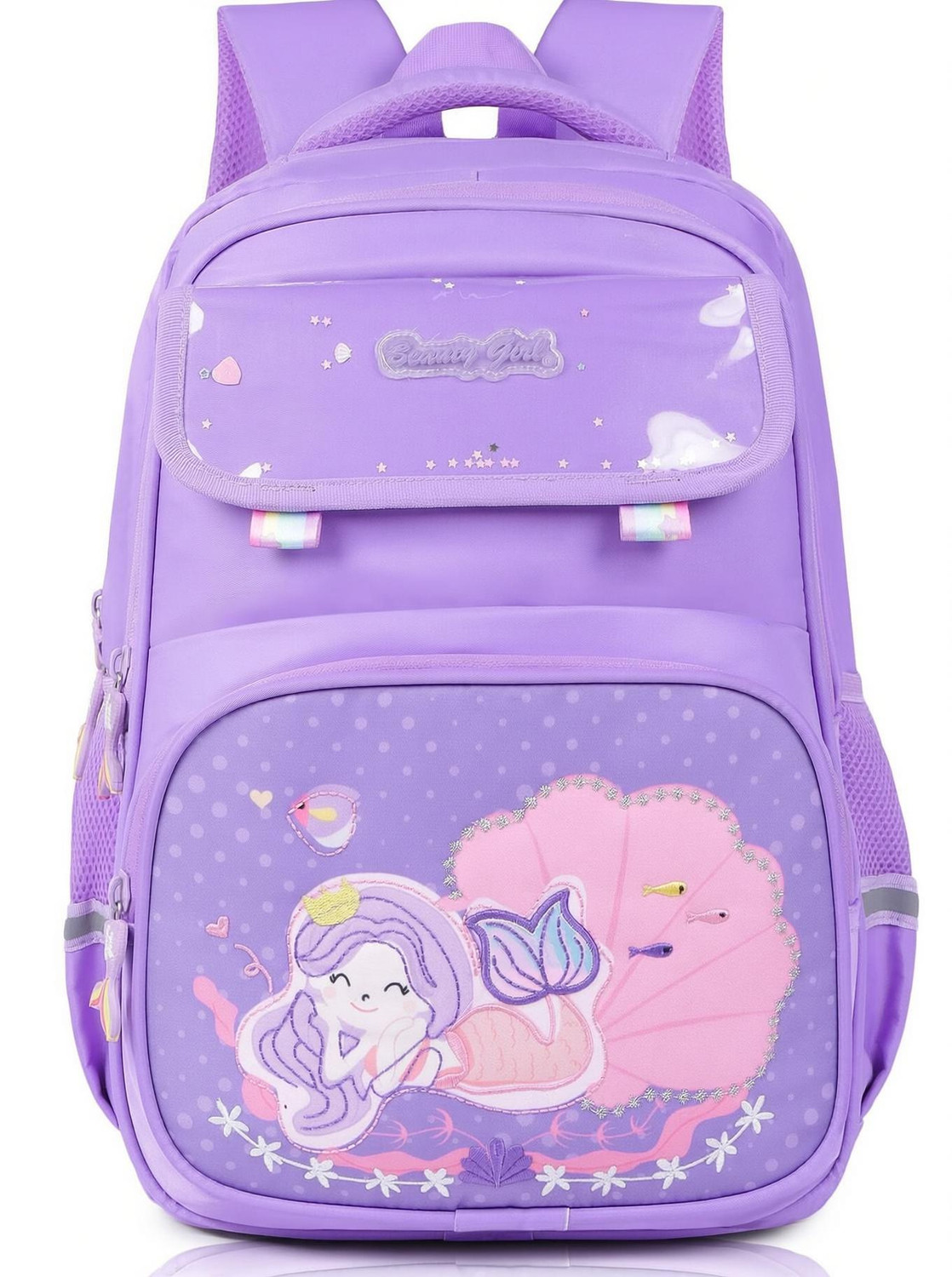 Image of BEAUTY GIRLS BY HOTSHOT|MERMAID 1618|SCHOOL BAG|LARGE SIZE|TUTION BAG|BACKPACK|FOR GIRLS School Bag