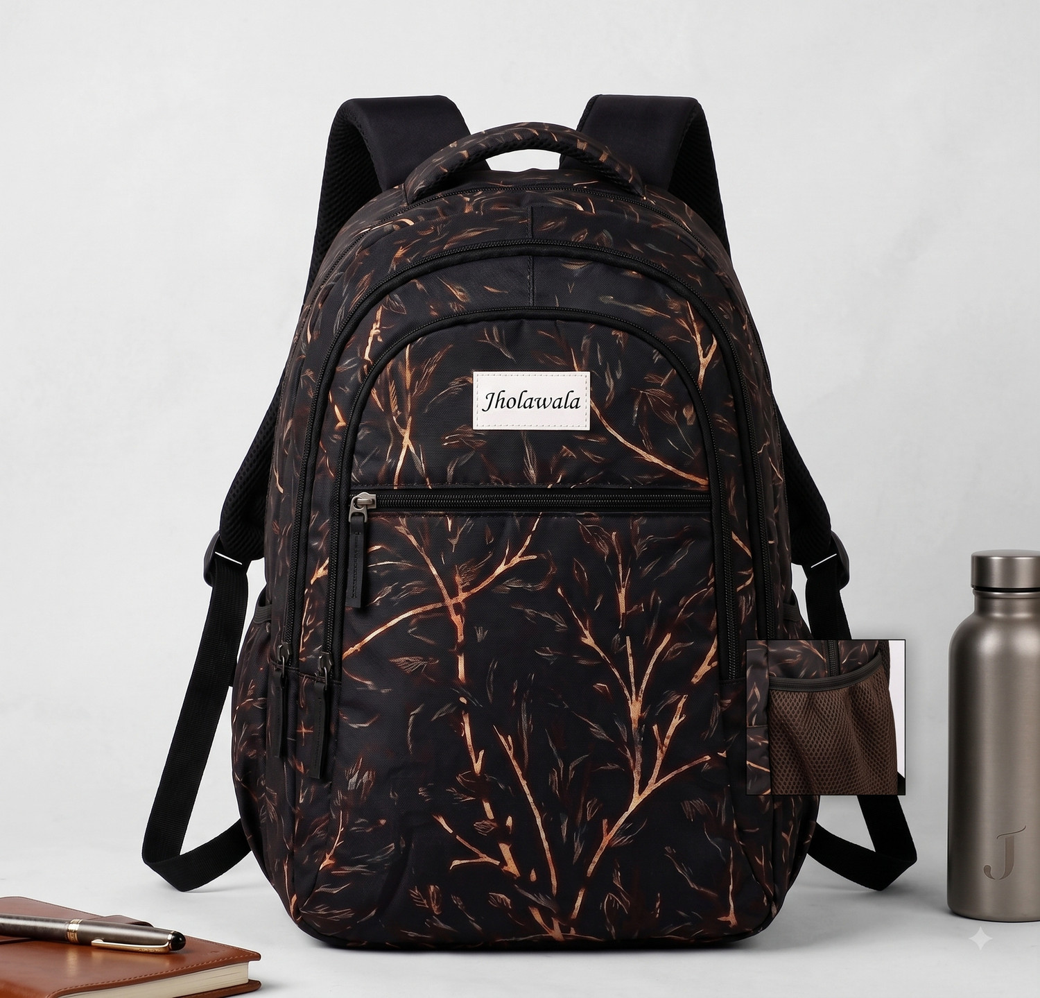 Image of Jholawala School Backpack,College Backpack, Office Backpack,Ideal for boys & Girls Waterproof Backpack