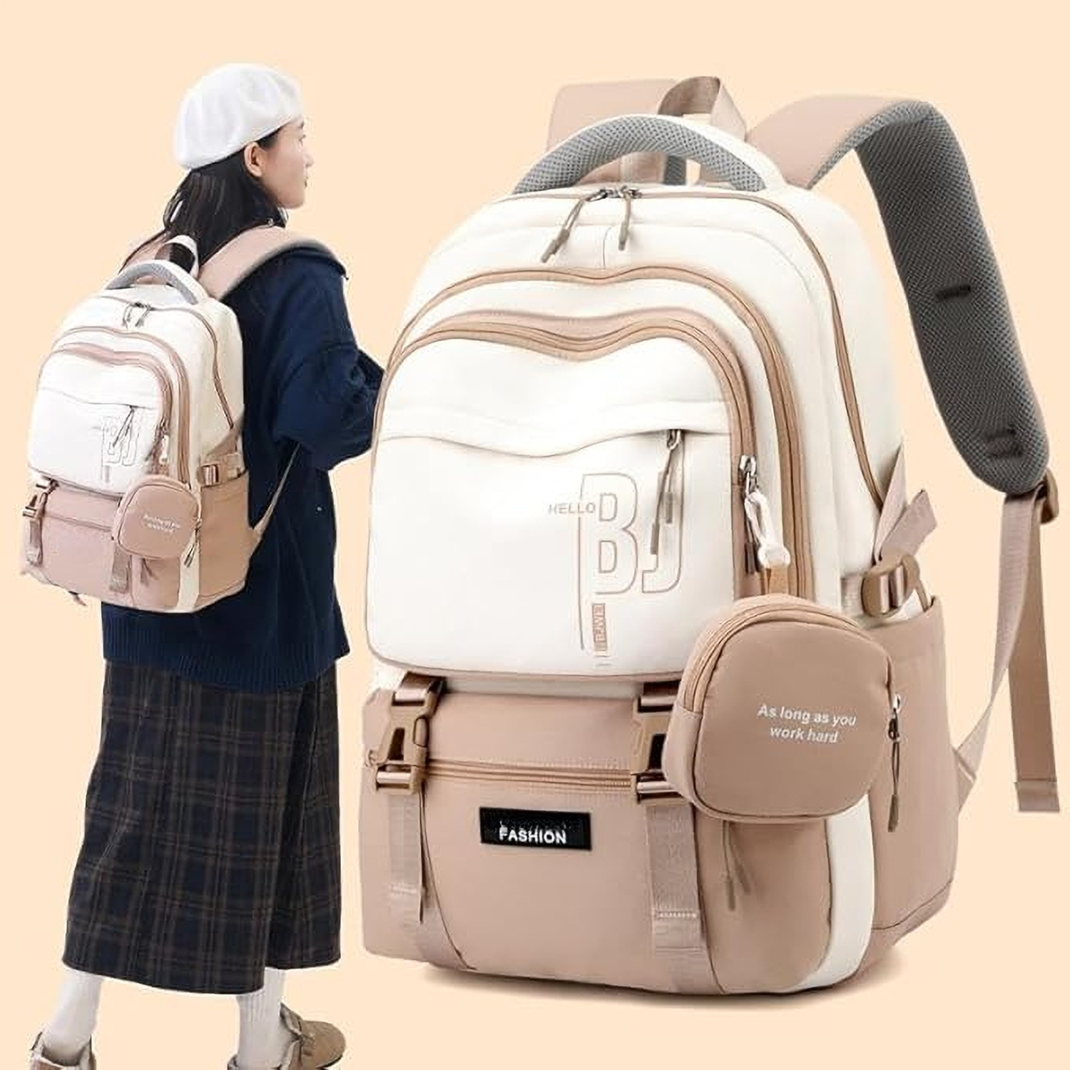 Image of Tazomi 17 L Unicorn Backpack for Kids Shoulder School Bags for Girls,Backpack for Girls Waterproof School Bag