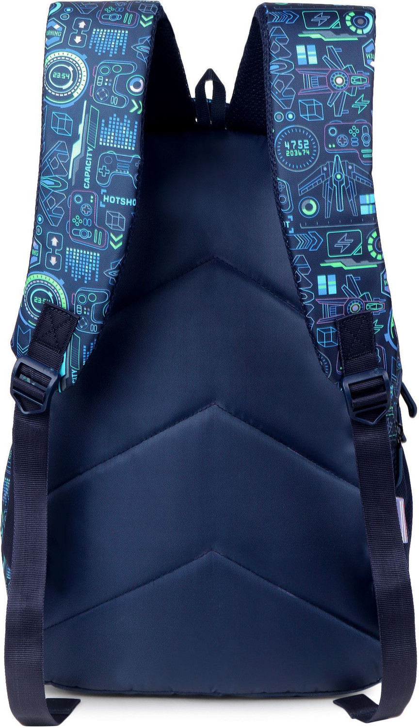 Image of HOT SHOT BY HOTSHOT GAMER 1446|SCHOOL BAG|TUTUION BAG|KIDS BAG|FOR BOYS&GIRLS School Bag (Dark Blue, 32 L)