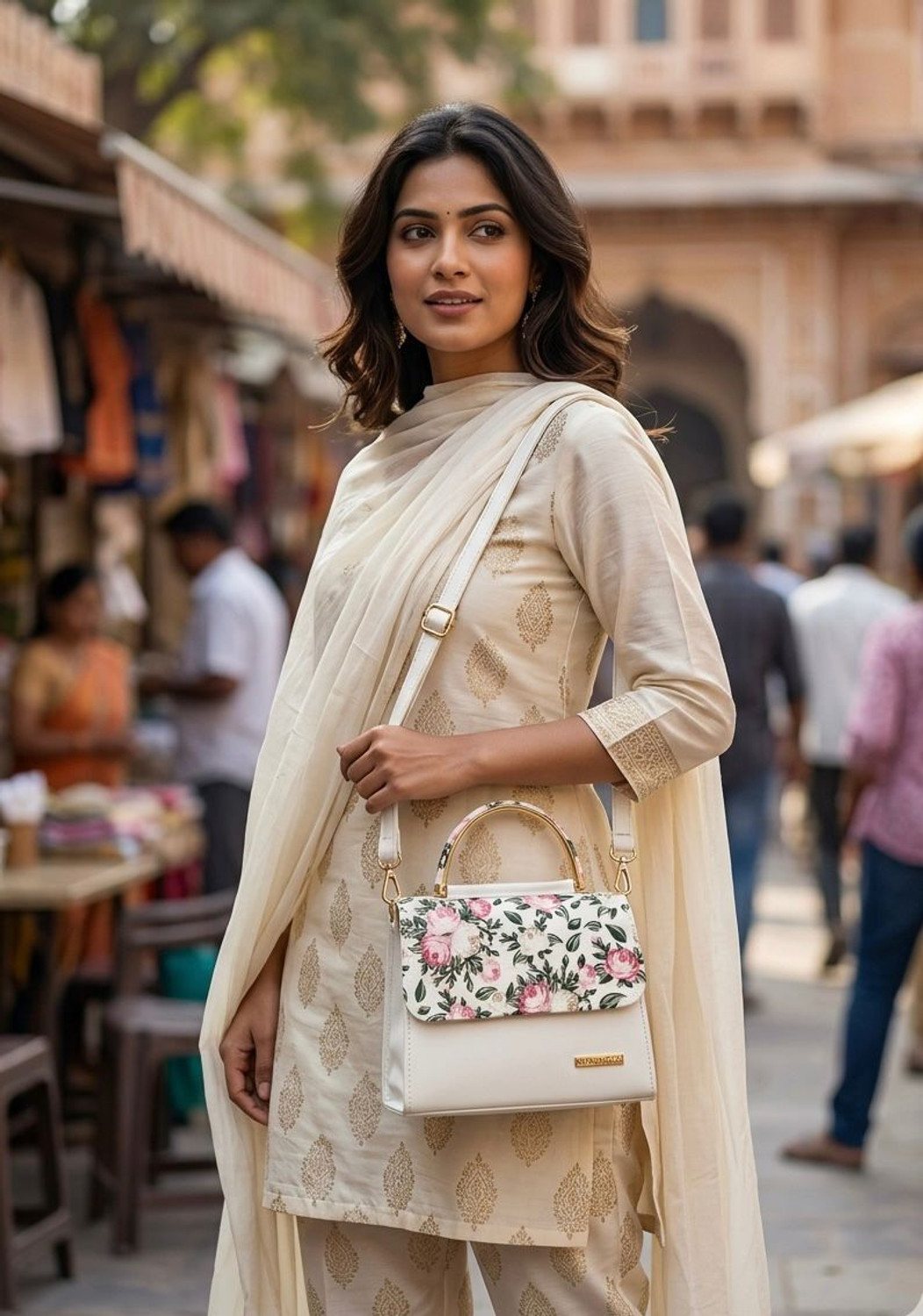 Image of Fine Design FLOWER Sling Bag