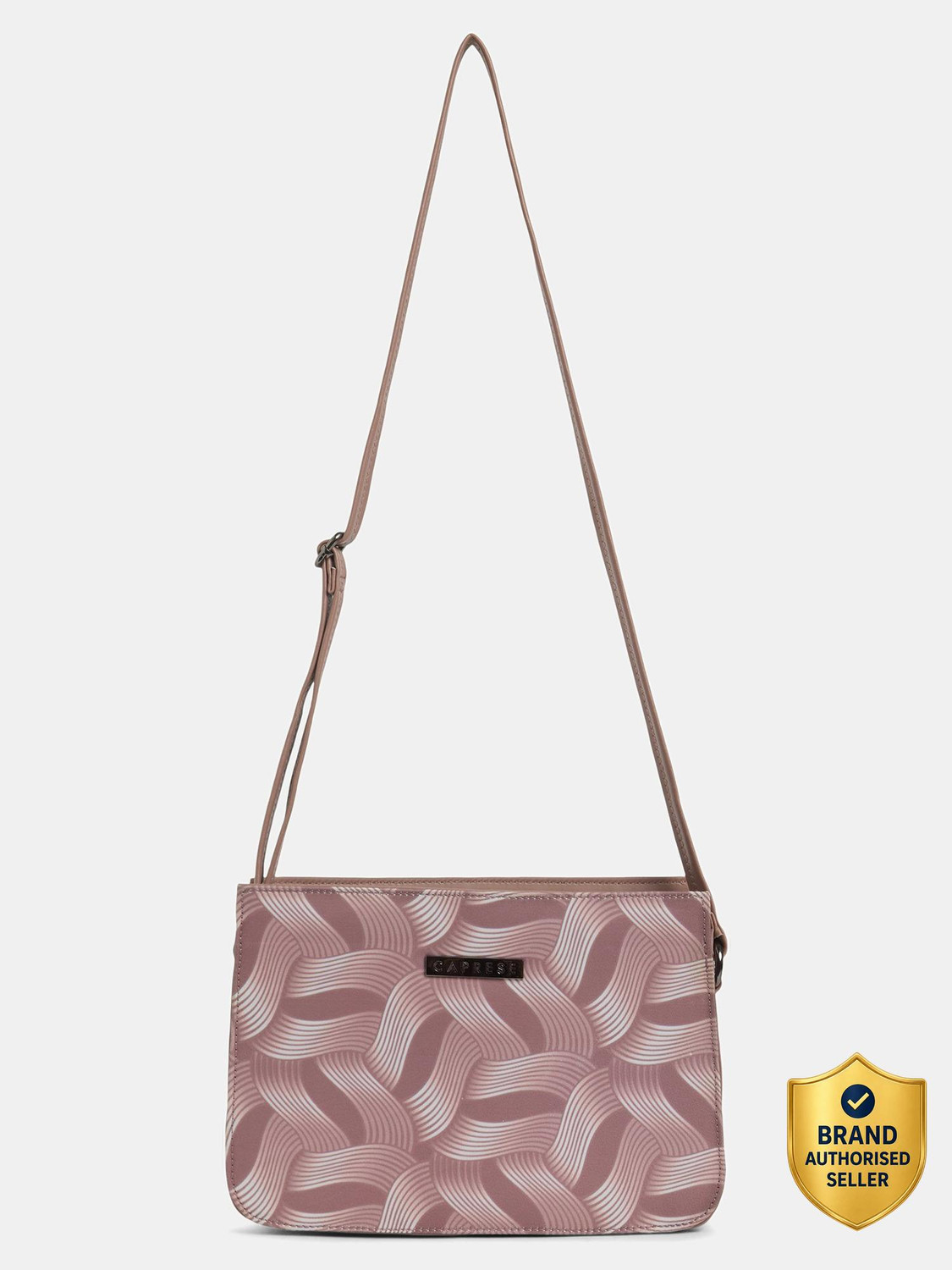 Image of Caprese Seiko Sling Medium Dark Pink Bag for Women Sling Bag