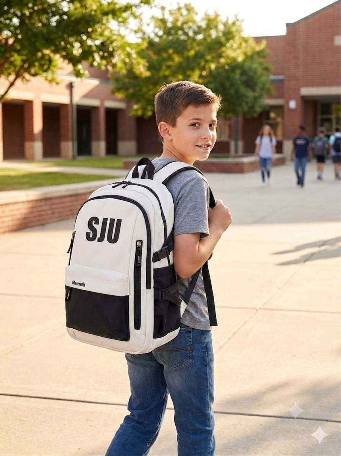 Image of MONVELLI Campus Essentials Waterproof School Bag Waterproof School Bag