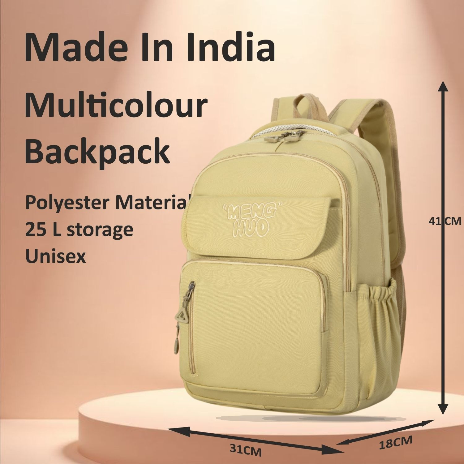 Image of Tinytot SB297 01 Japanese Style Korean Unisex School College Casual Laptop Backpack Bag Waterproof School Bag