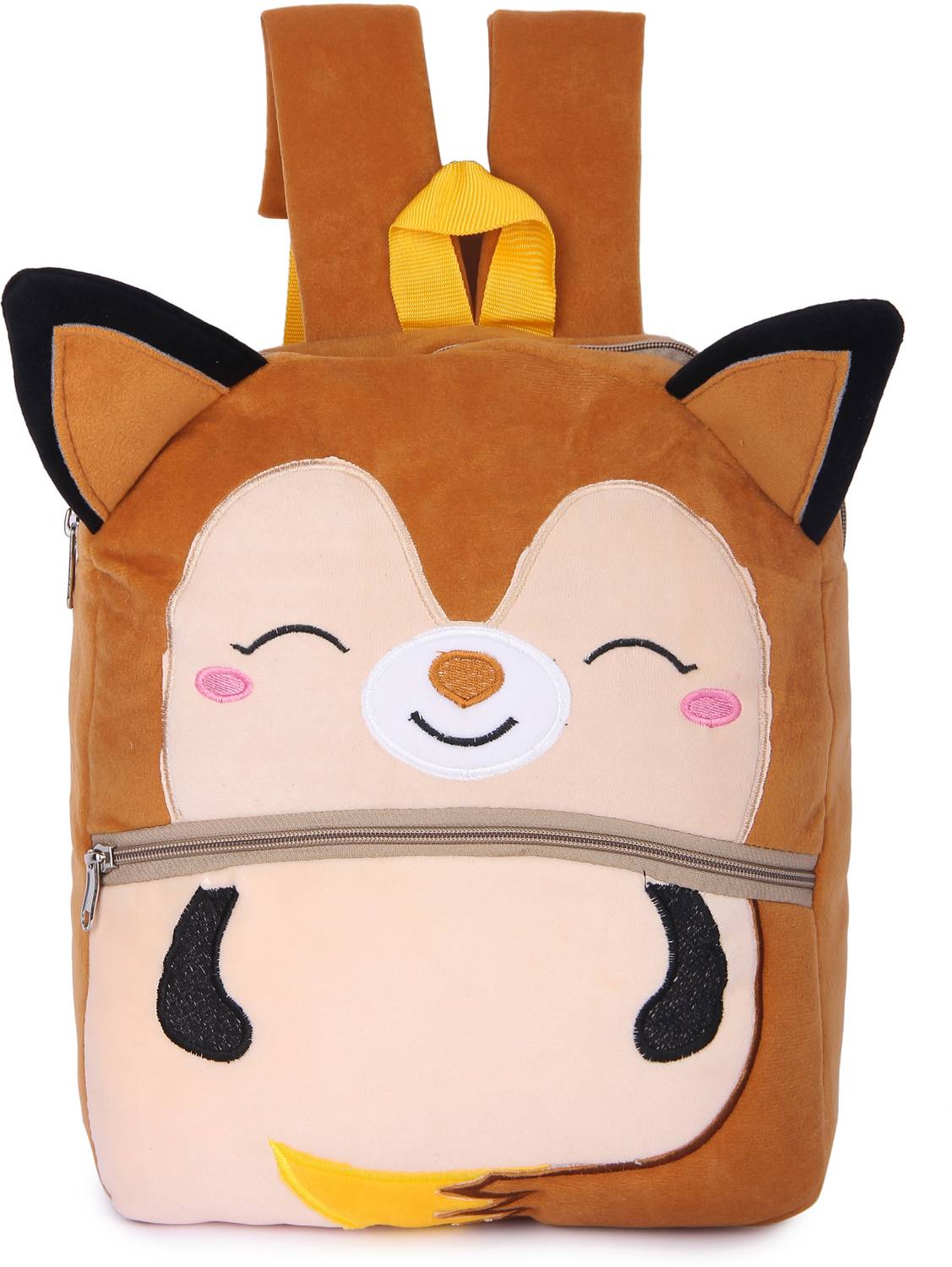 HappyChild Cute Kids School Bag Plush Animal Cartoon Travel Bag for Baby Girl/Boy 2-5 Years School Bag