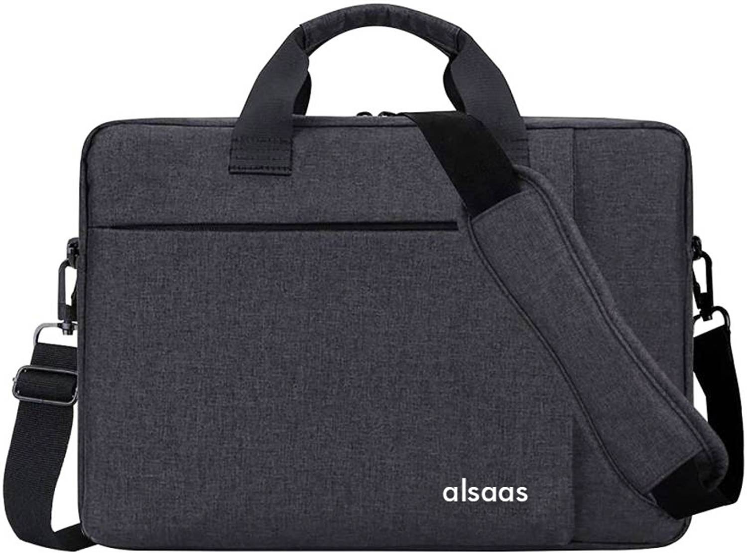 ALSAAS laptop shoulder computer bag notebook messenger handbag case Medium Briefcase - For Men & Women