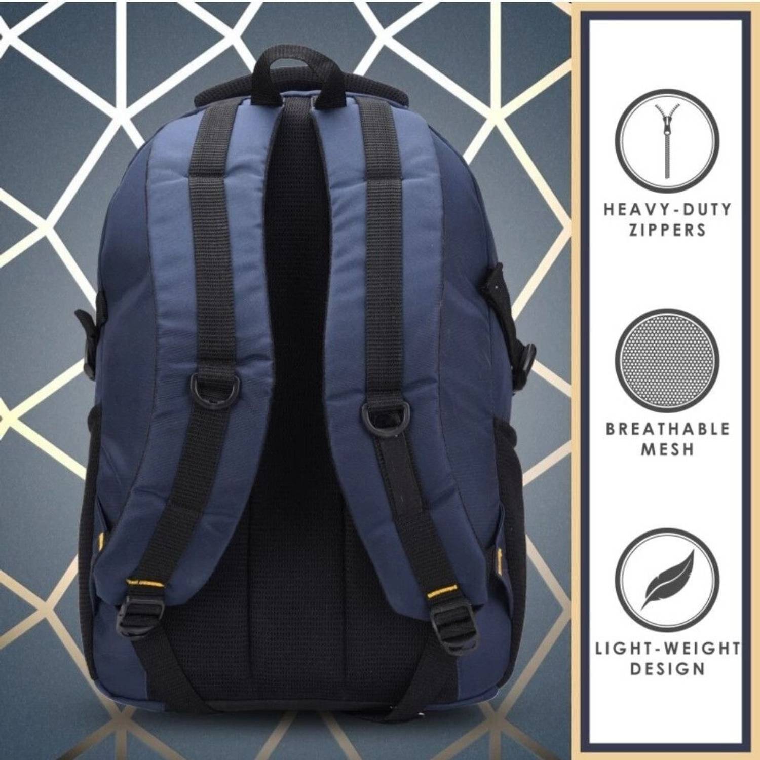 HINEX 35L Laptop Backpack with Rain Cover - Image 2