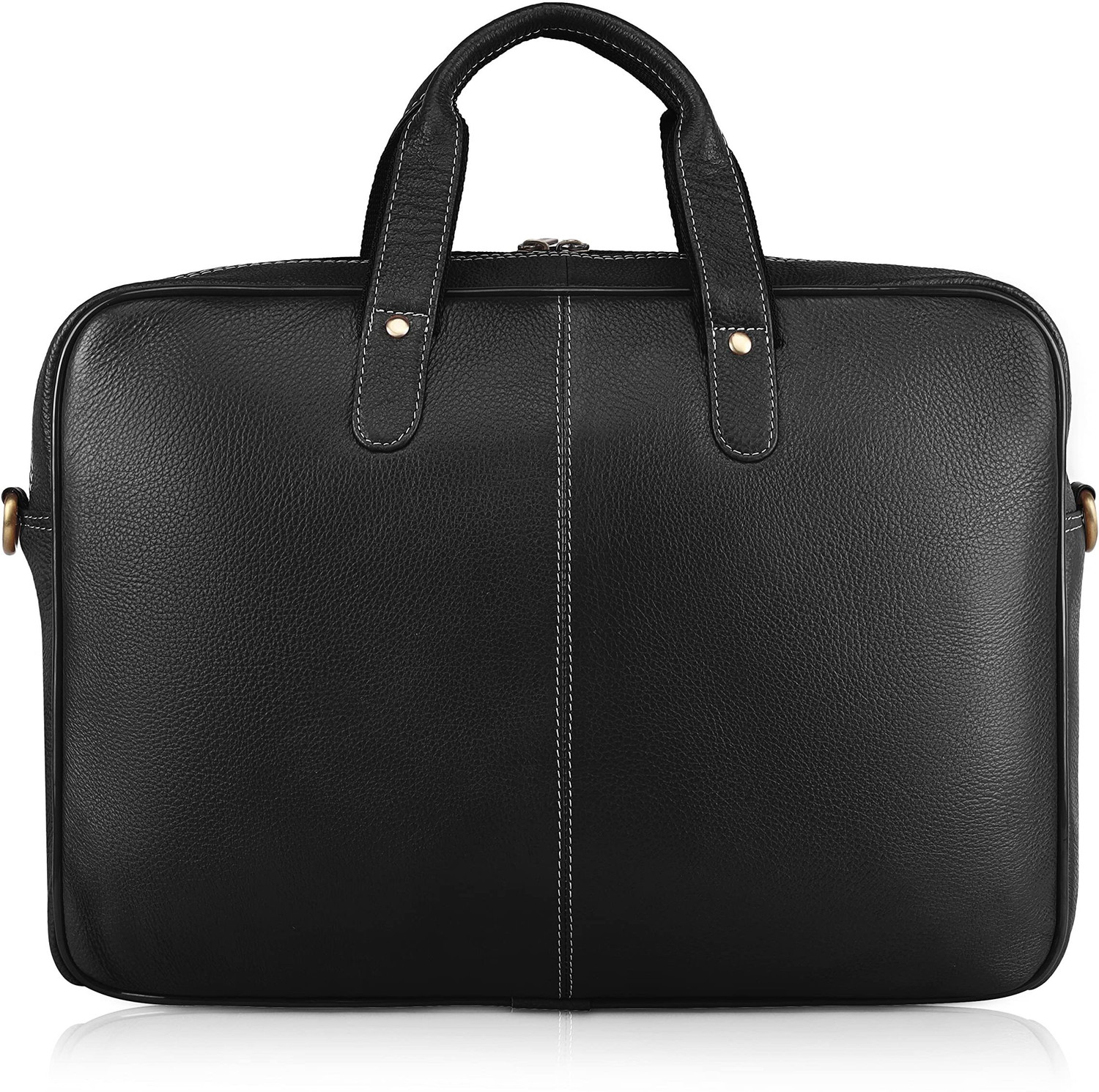 Image of WILDHORN Genuine Leather Laptop Messenger Bag for Men Messenger Bag