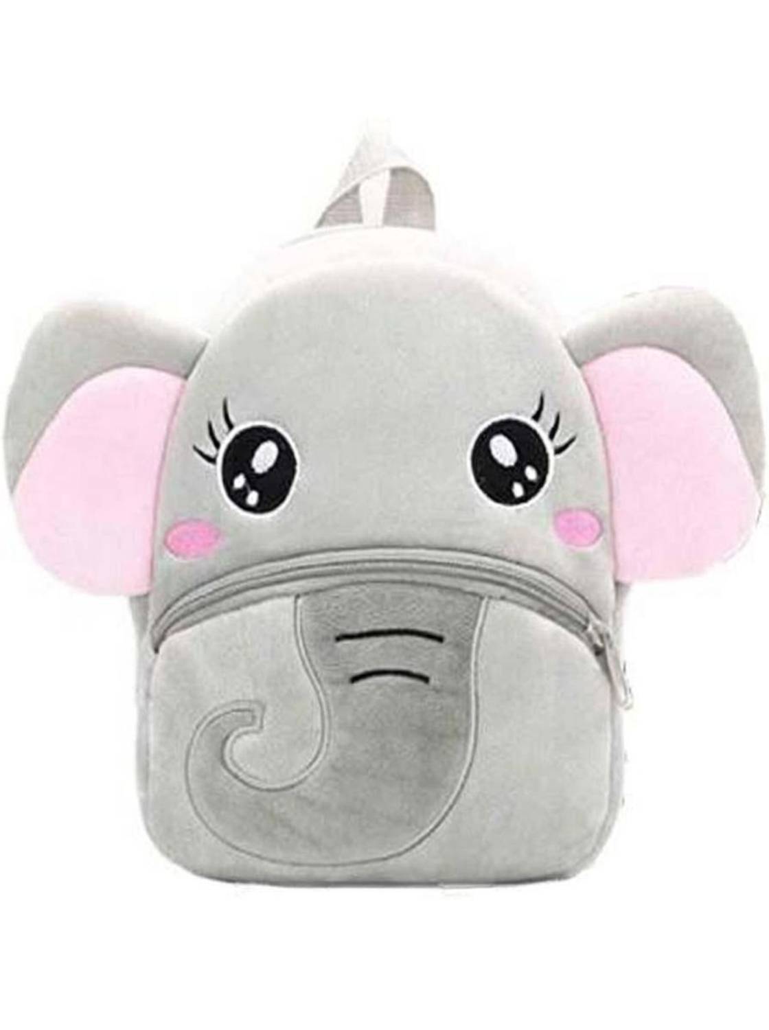 HappyChild Toddler Bag Plush Animal Cartoon Mini Travel for Baby Girl Boy 1-6 Years School Bag