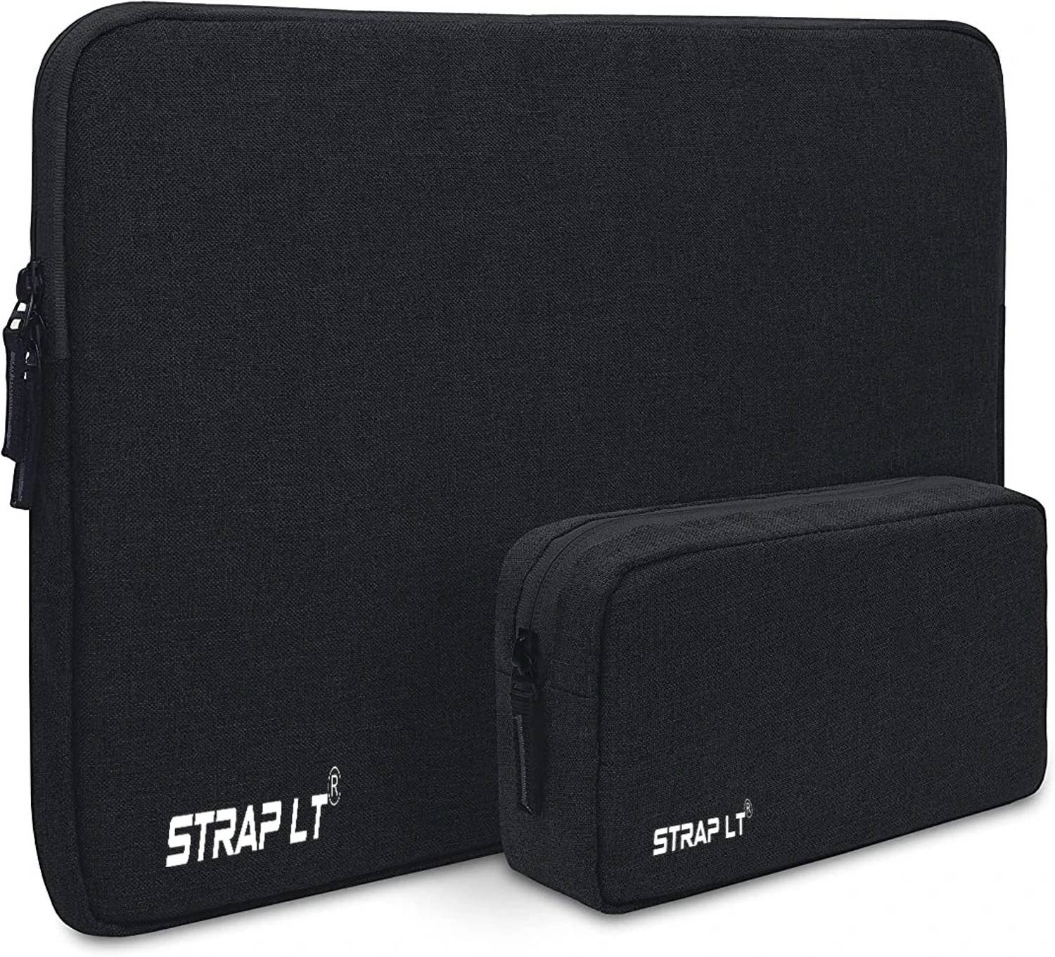 Straplt Laptop Sleeve Case 15.6-16 Inch Waterproof Carrying Bag With Charger Pouch Case Waterproof Laptop Sleeve/Cover