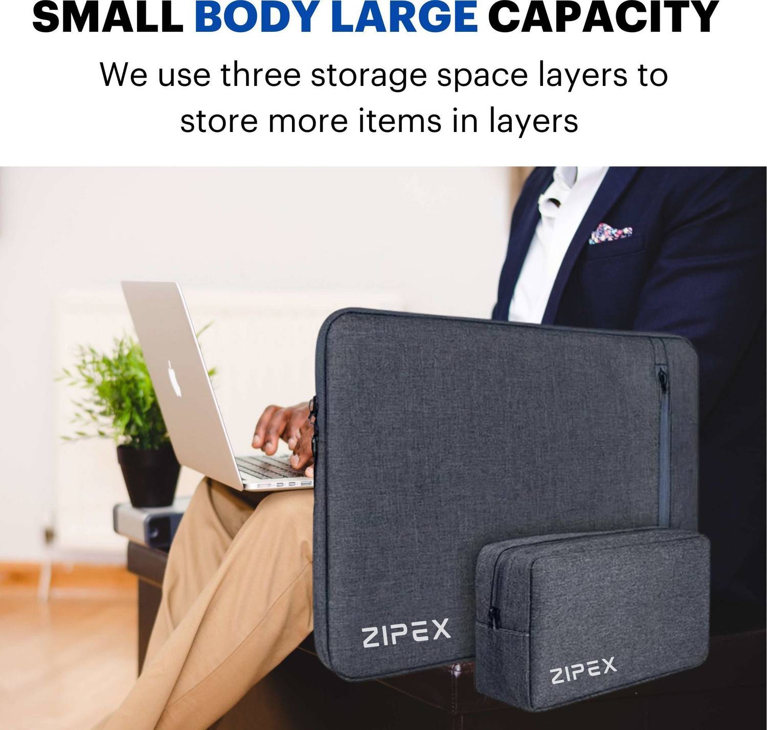 ZIPEX PHOTONIC Laptop Case 15-15.6 Inch - Image 5