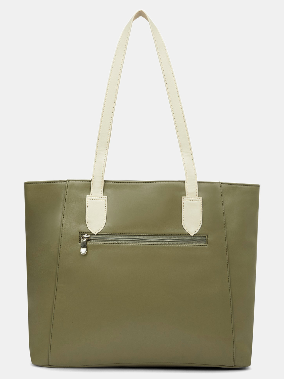 Image of Caprese Devon Tote Large Olive Green Bag for Women Shoulder Bag
