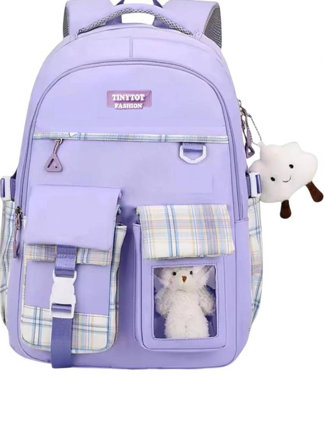 Tinytot School Backpack College Bag Travel Bag 2nd Standard onward Waterproof School Bag