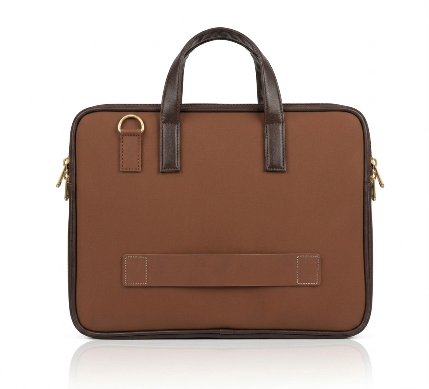 Image of TRESKY Laptoo file sling Bag Waterproof Laptop Sleeve /Cover (Tan, Brown, 15 L)