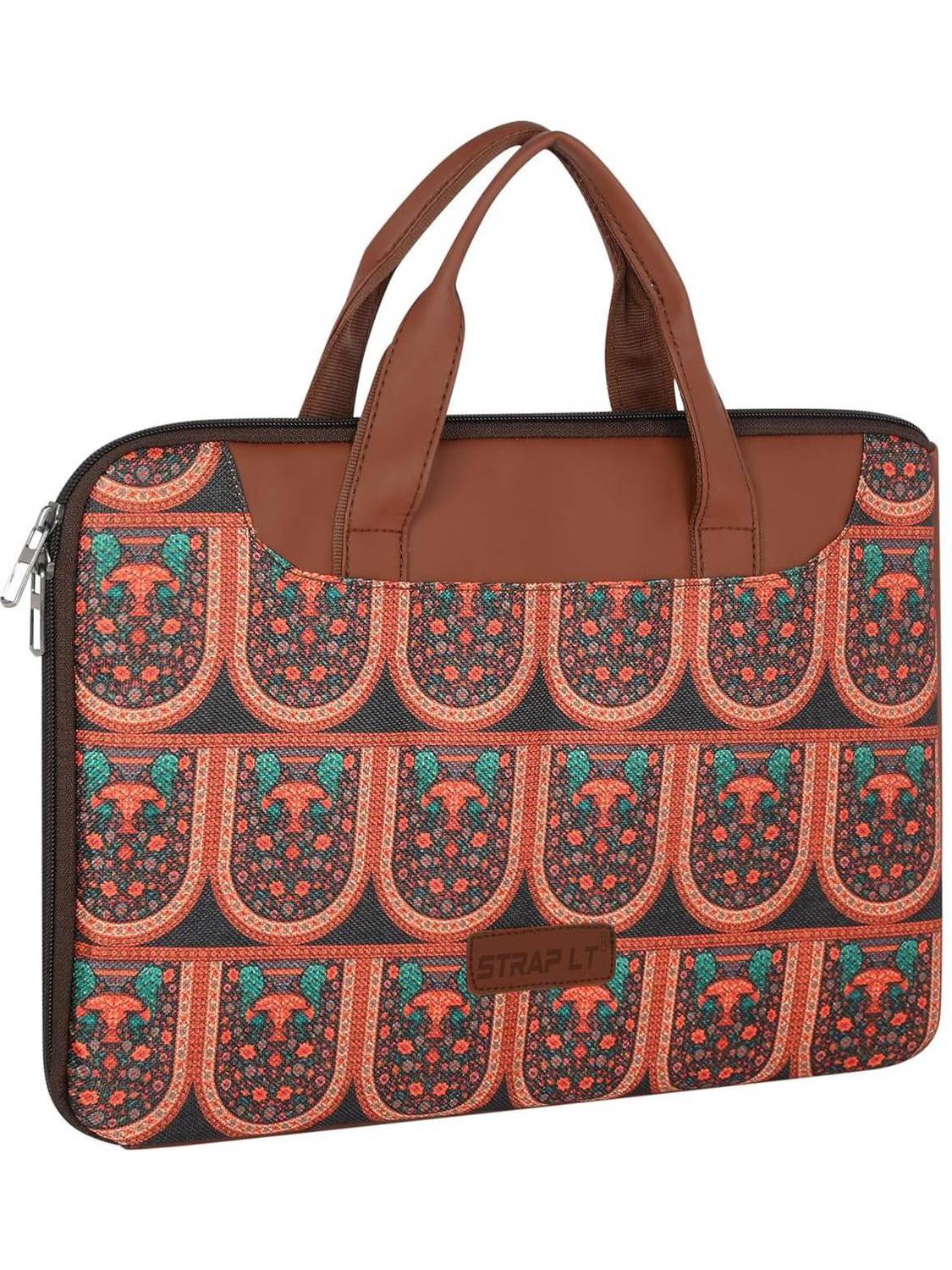 Straplt Jute Handcrafted Stylish & Durable Bag For Office, College, Travel 15.5-16 inch Waterproof Laptop Sleeve/Cover