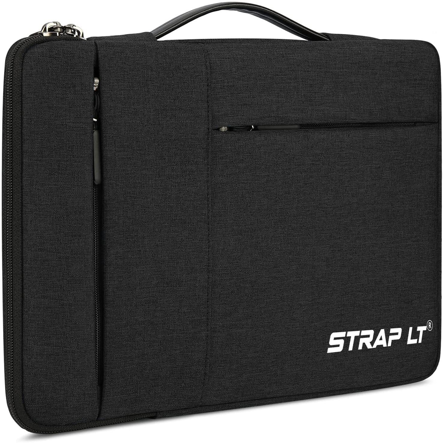 Image of Straplt 16 Inch Protective, Laptop Sleeve Bag Case Cover with Stretchable Handle Waterproof Laptop Sleeve /Cover