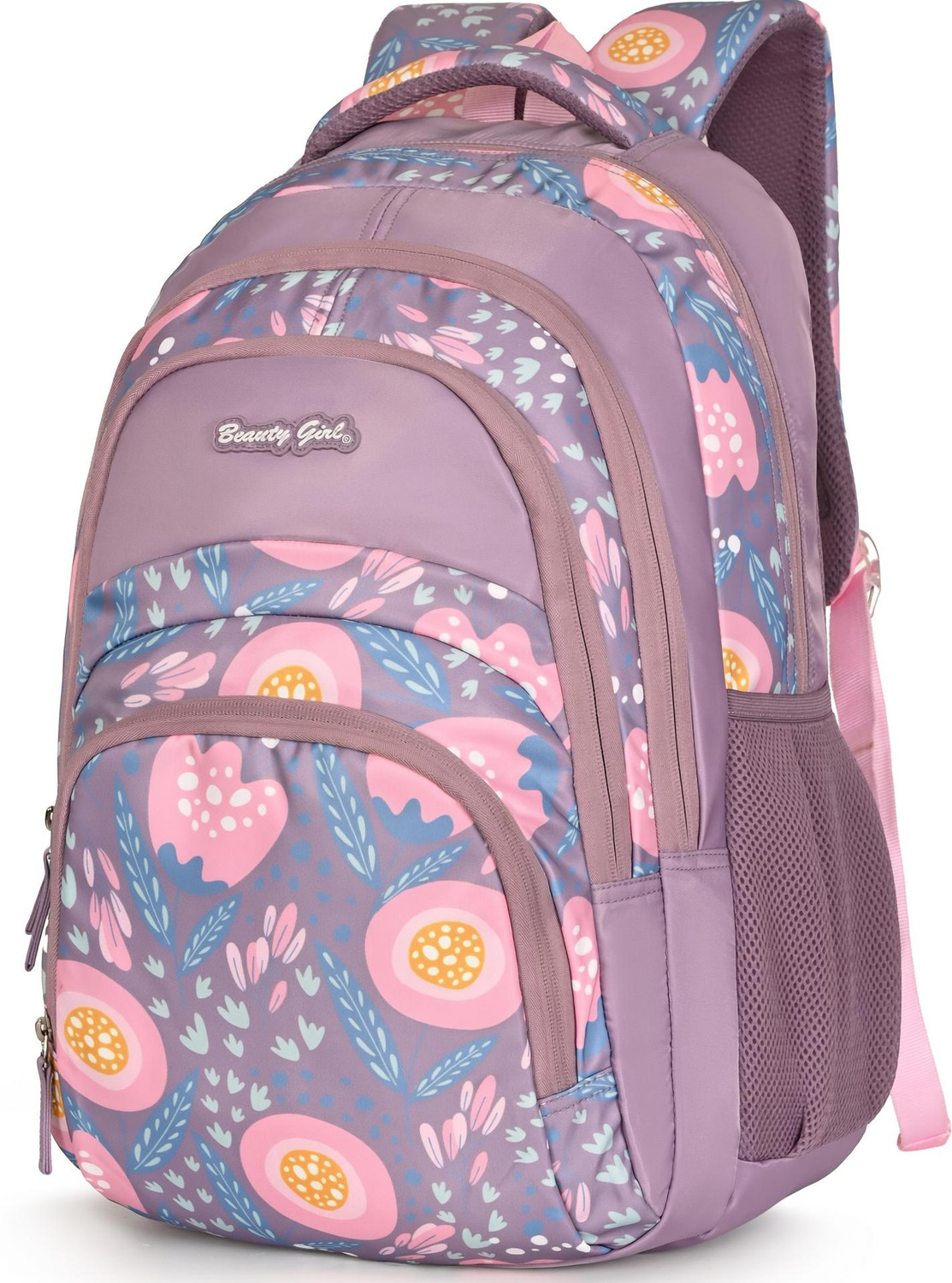Image of BEAUTY GIRLS BY HOTSHOT|SCHOOL&TUTION BAG|COLLEGE BACKPACK|LARGE SIZE|19 IN|GIRLS & WOMEN School Bag