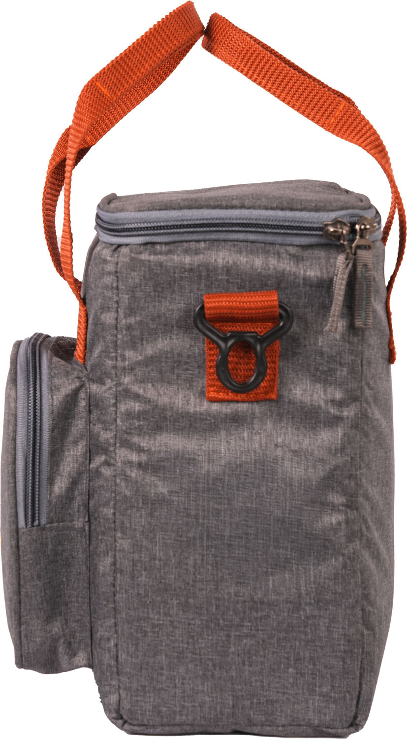 Image of D'Vara Office Insulated lunch bag for Men & Women (9.2L) Grey Waterproof Lunch Bag