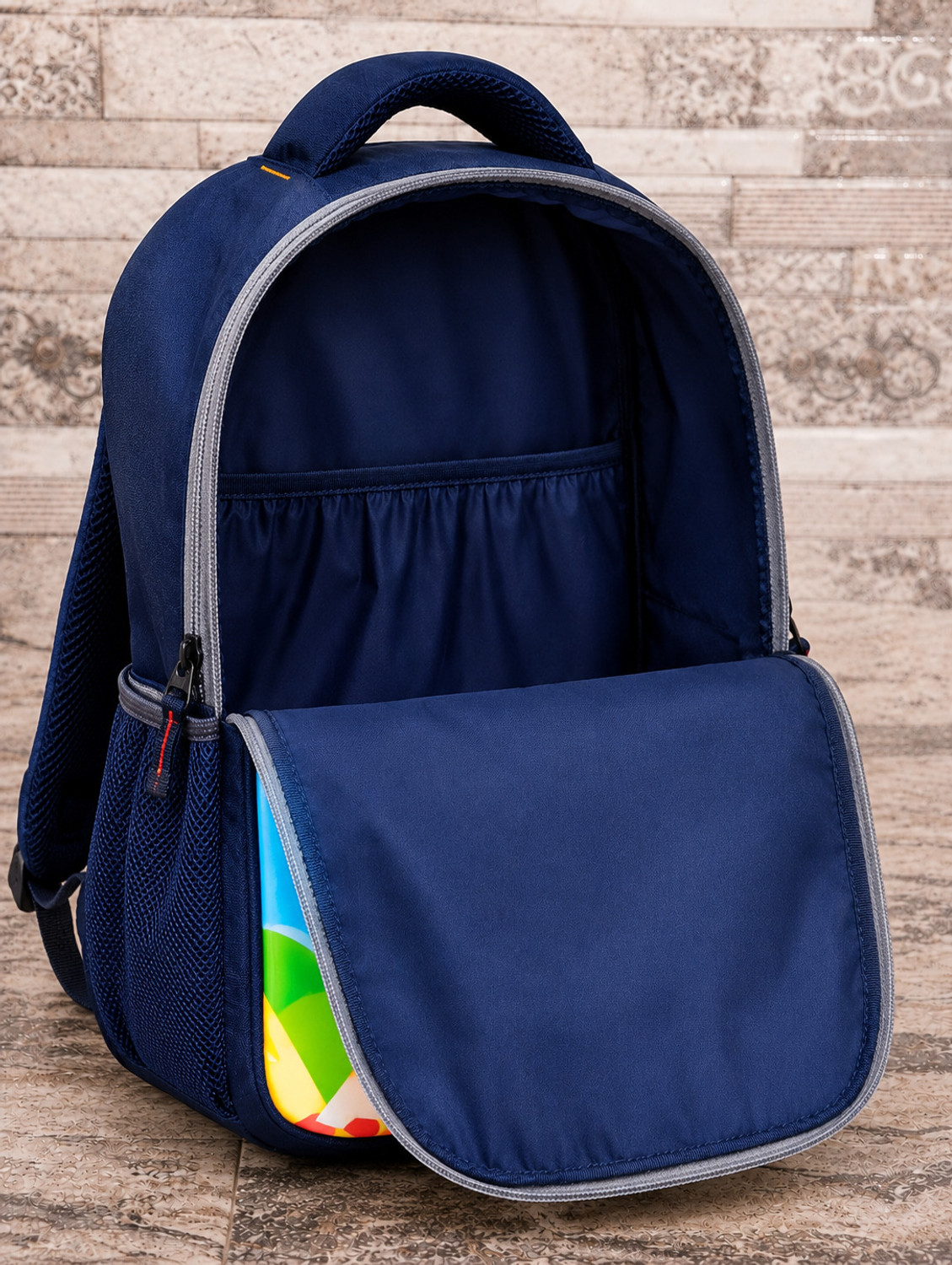 Image of Myron Kids School Backpack 25 Litters Bag for Nursery, LKG & UKG Boys and Girls Waterproof School Bag