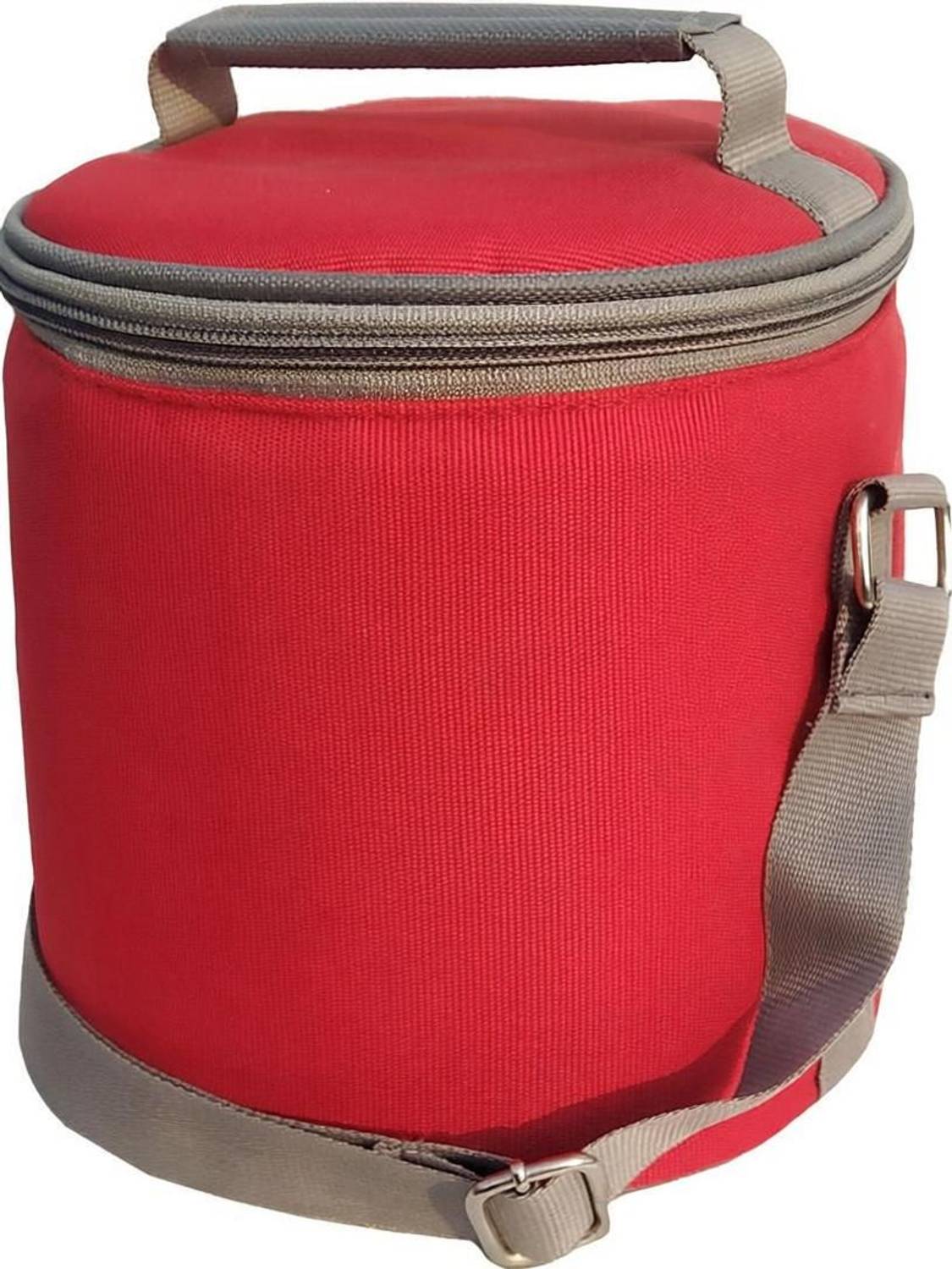 Aafeen Red Office Use Tiffin Bag Waterproof Lunch Bag