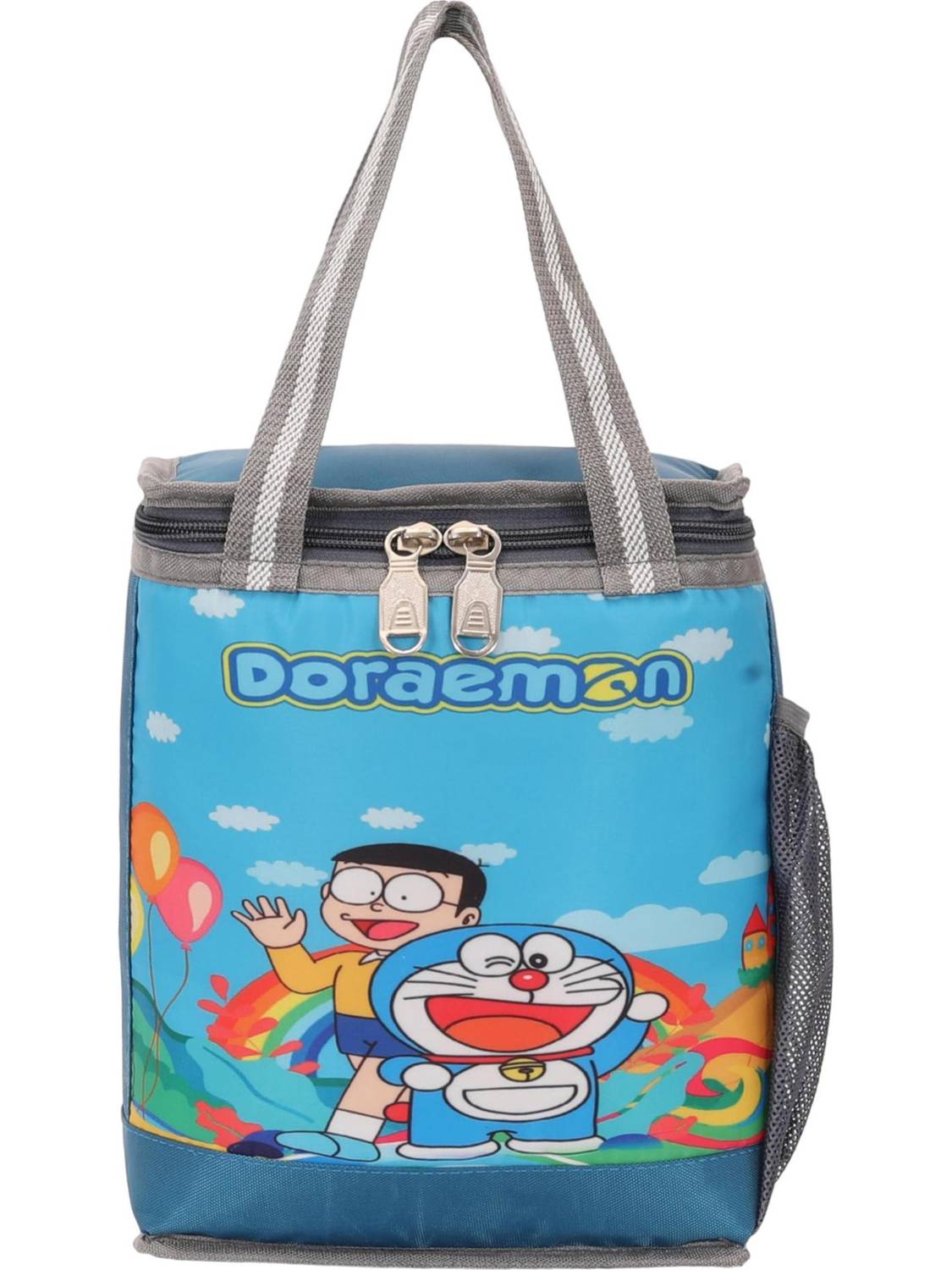 Globalstar Doraemon School Hand Lunch Bag Office Picnic boys & girls Tiffin Bag Waterproof Lunch Bag