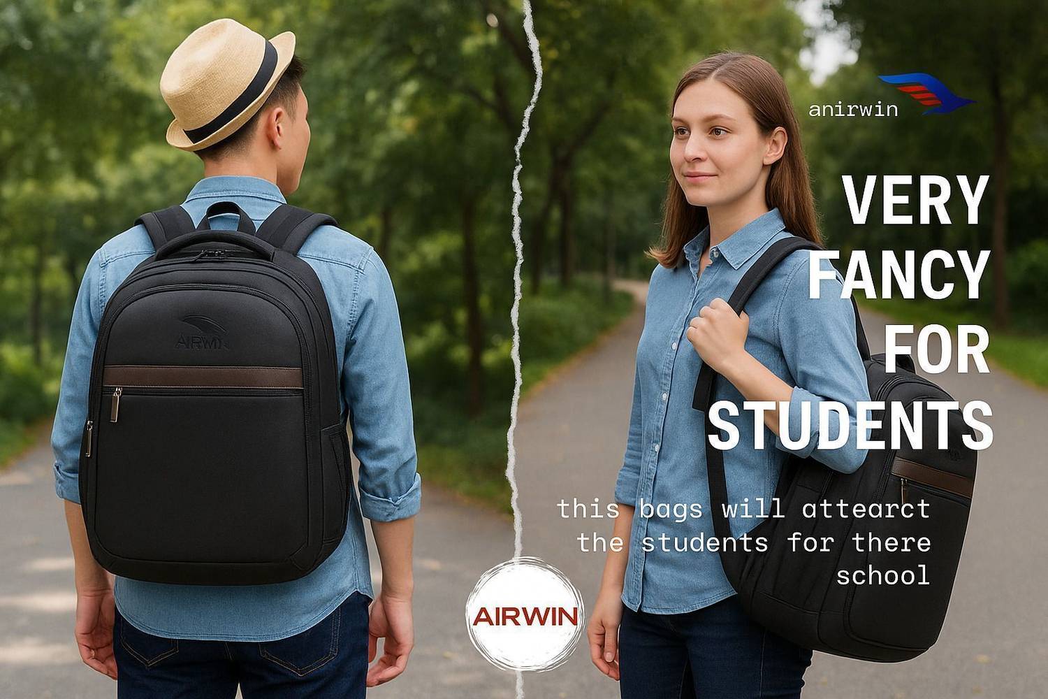 Airwin 28L Premium Leather Backpack - Image 3