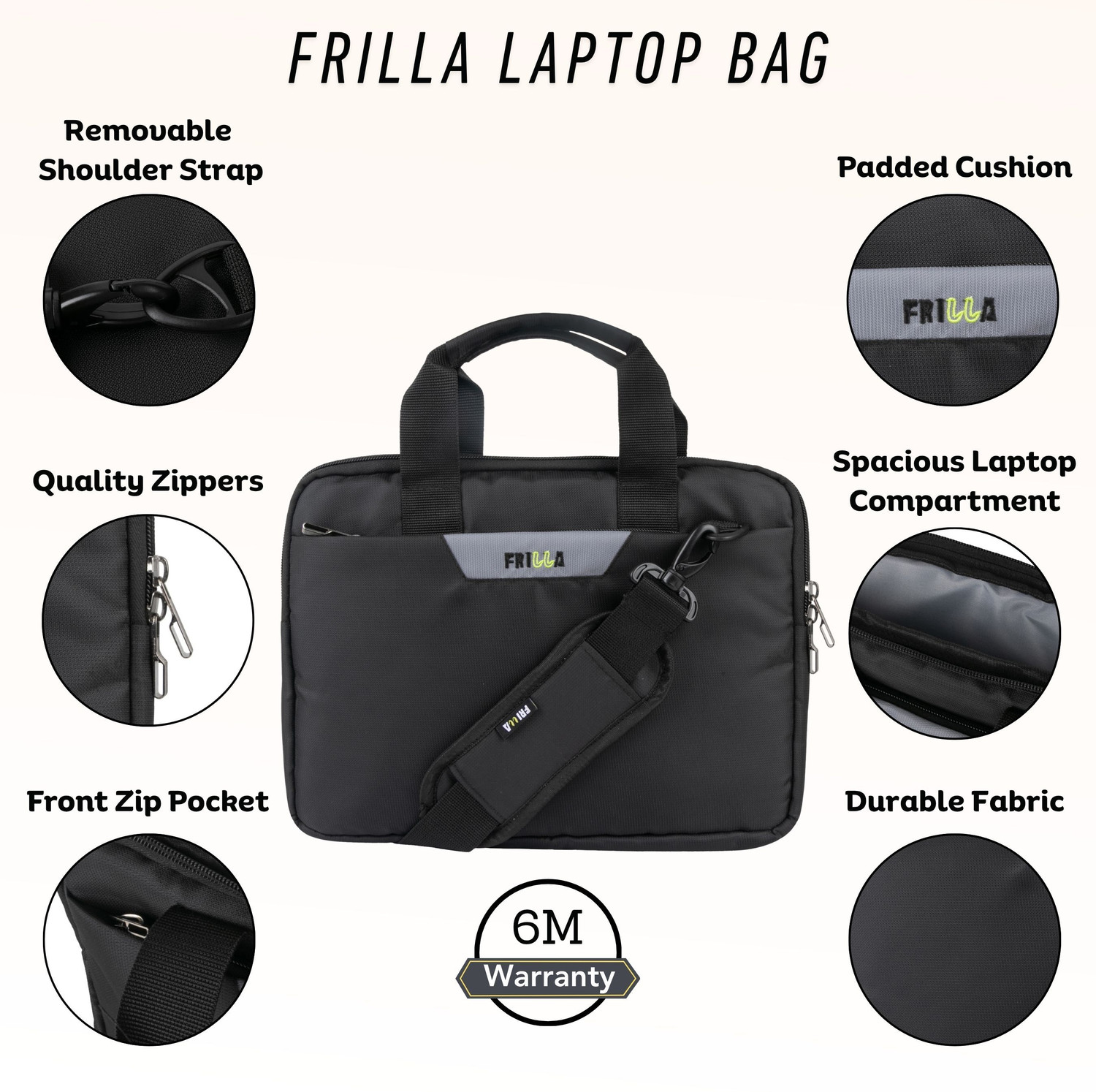 Image of Frilla Laptop Sleeve Compatible with MacBook Air 13 inch Waterproof Laptop Sleeve /Cover