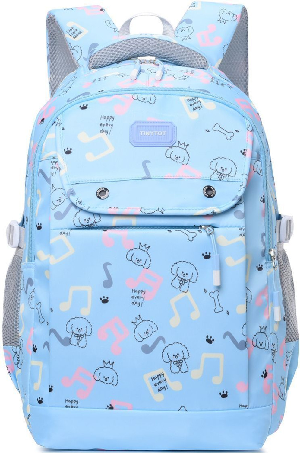 Image of Tinytot SB228 02 Large, 20 Inches, School Collage Backpack for Boys Girls Men & Women Waterproof School Bag