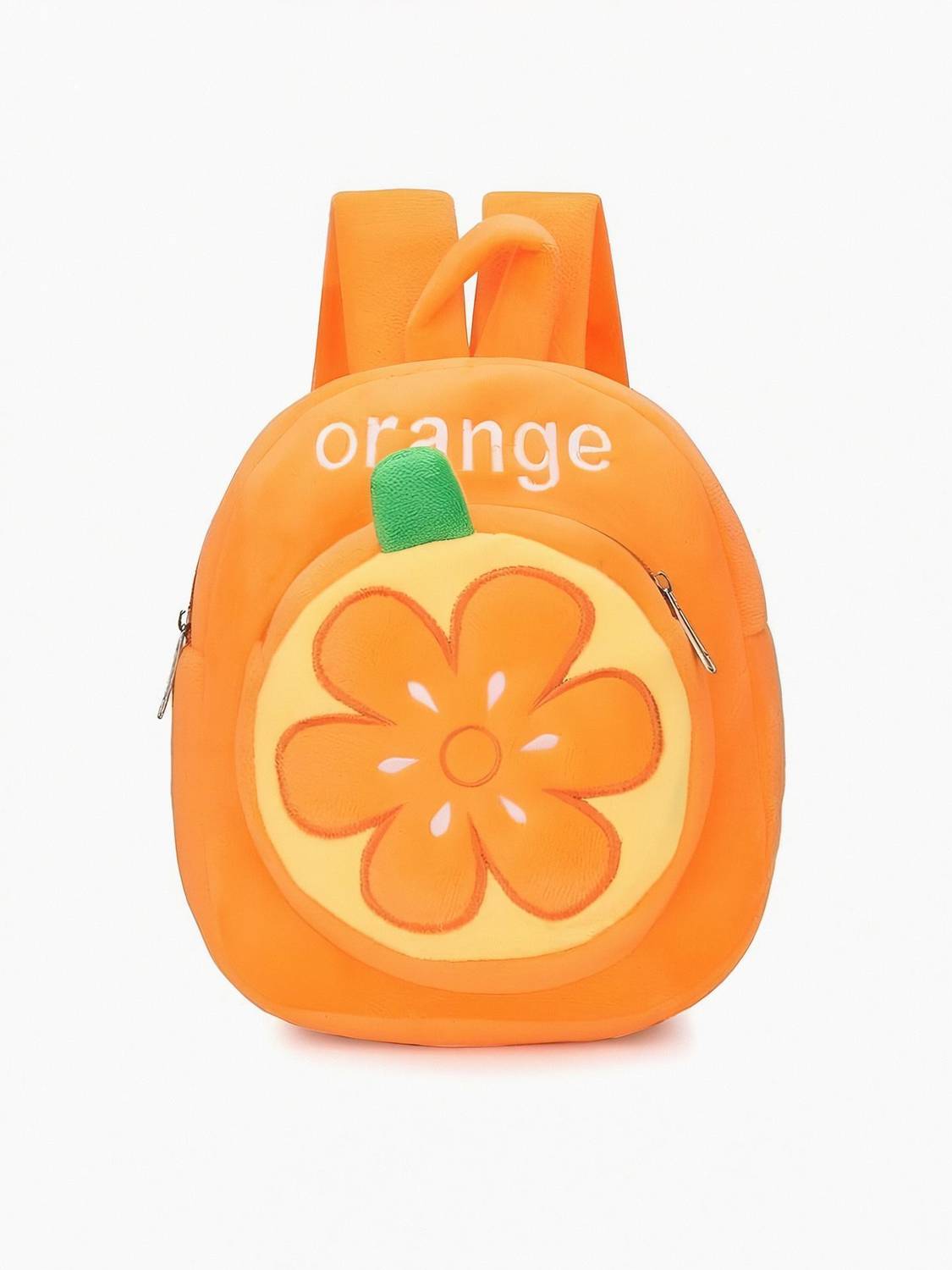 BlingNBeats Orange Bag,Backpack for 2 to 6 years kids 10L School Bag