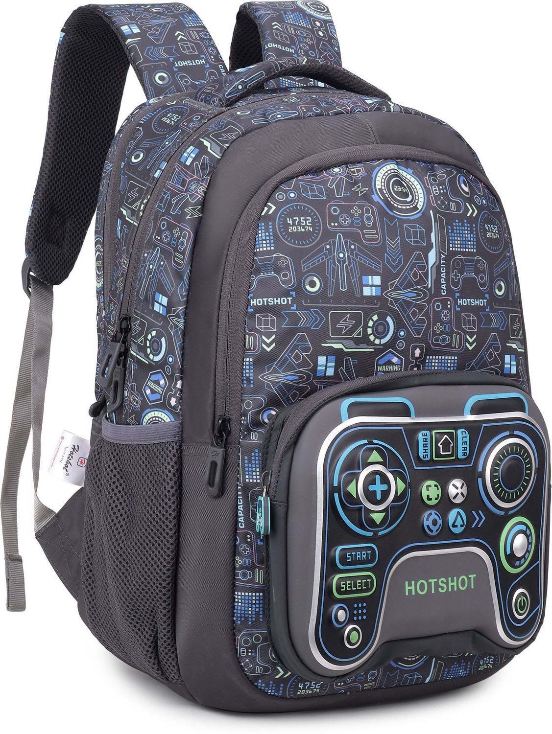 Image of HOT SHOT BY HOTSHOT GAMER 1446|SCHOOL BAG|TUTUION BAG|KIDS BAG|FOR BOYS&GIRLS School Bag