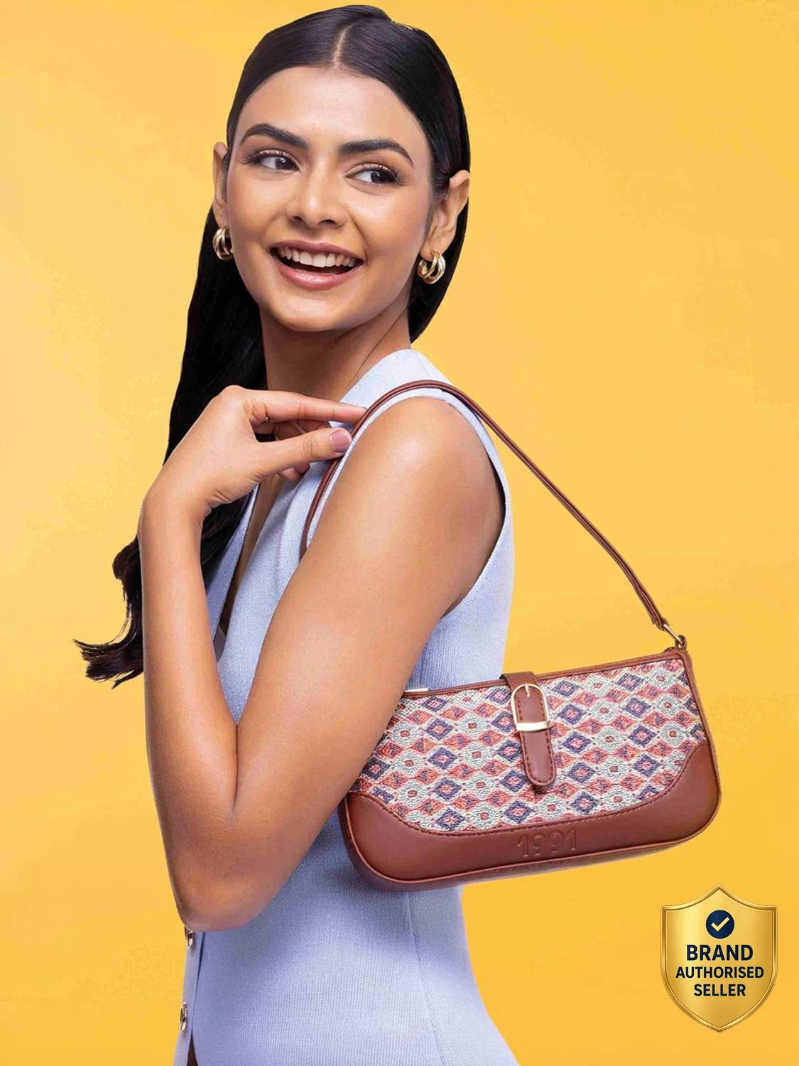 ZOUK 1991 Ajrakh Kami Sling Bag