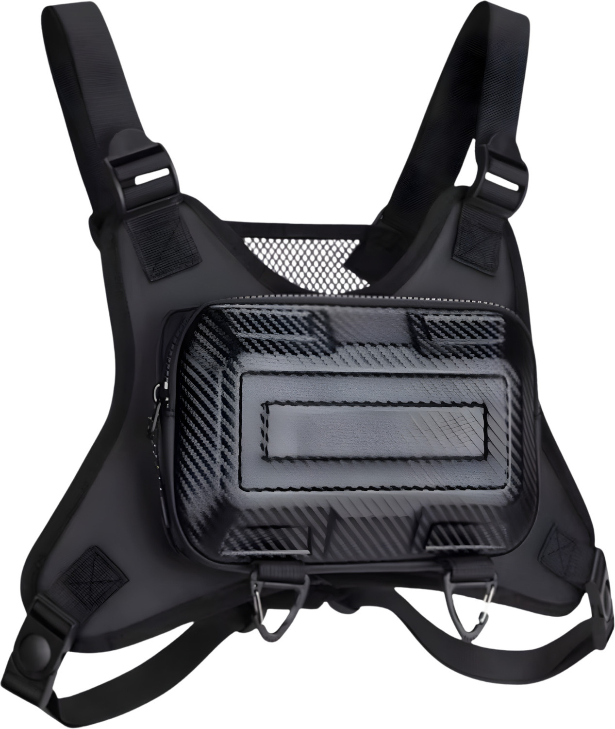 Image of Dr FITZY Tactical Chest Bag For Men, Running, Riding, Hiking, Cycling & Biker Bag Vest Waterproof Multipurpose Bag