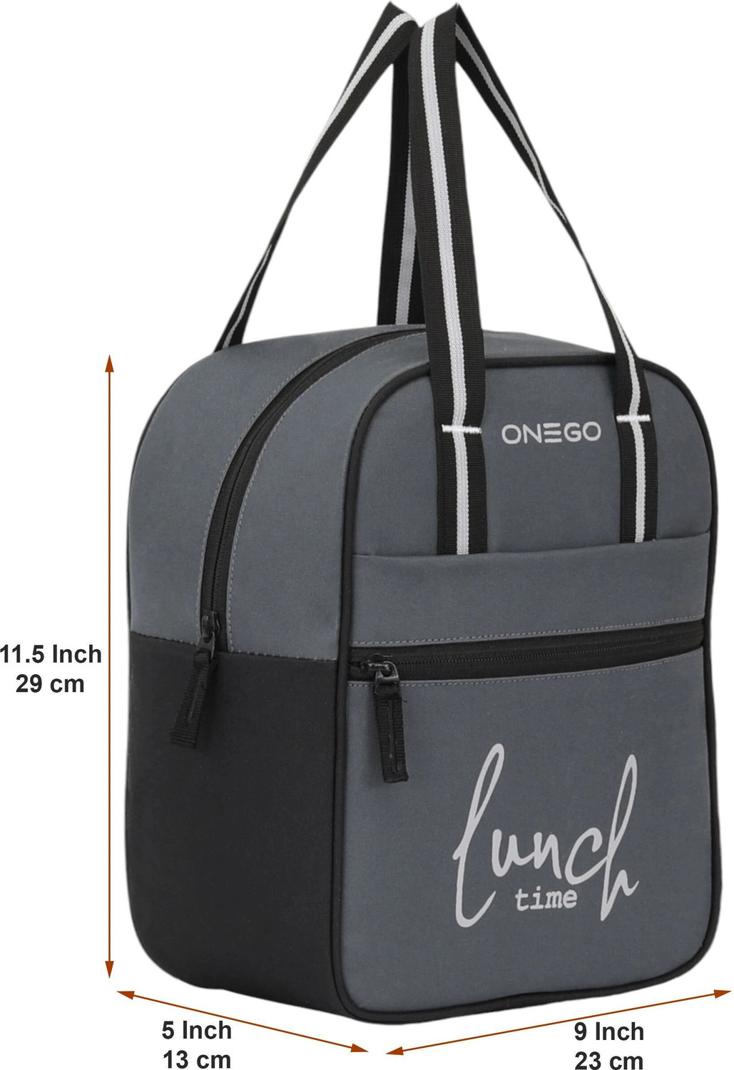 Image of ONEGO Stylish Lunch Bag - Perfect for School, College, Office & Outdoor Trips Waterproof Lunch Bag