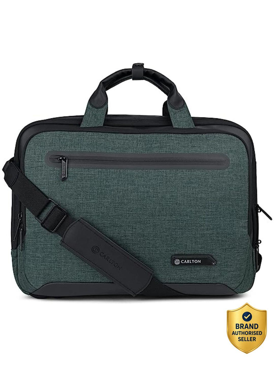 Image of Carlton CUBITT SINGLE GUSSET FOLIO(SG) DARK GREY Messenger Bag