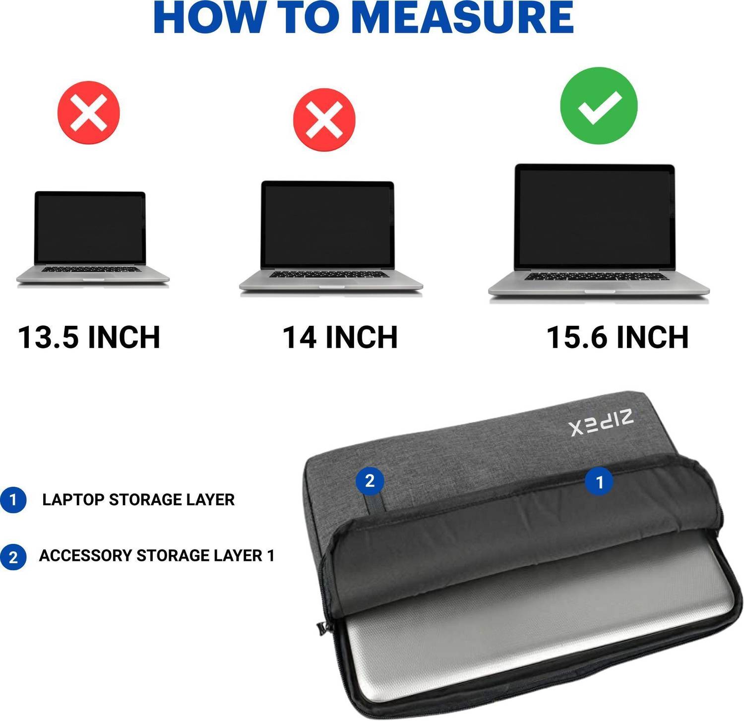 ZIPEX PHOTONIC Laptop Case 15-15.6 Inch - Image 2