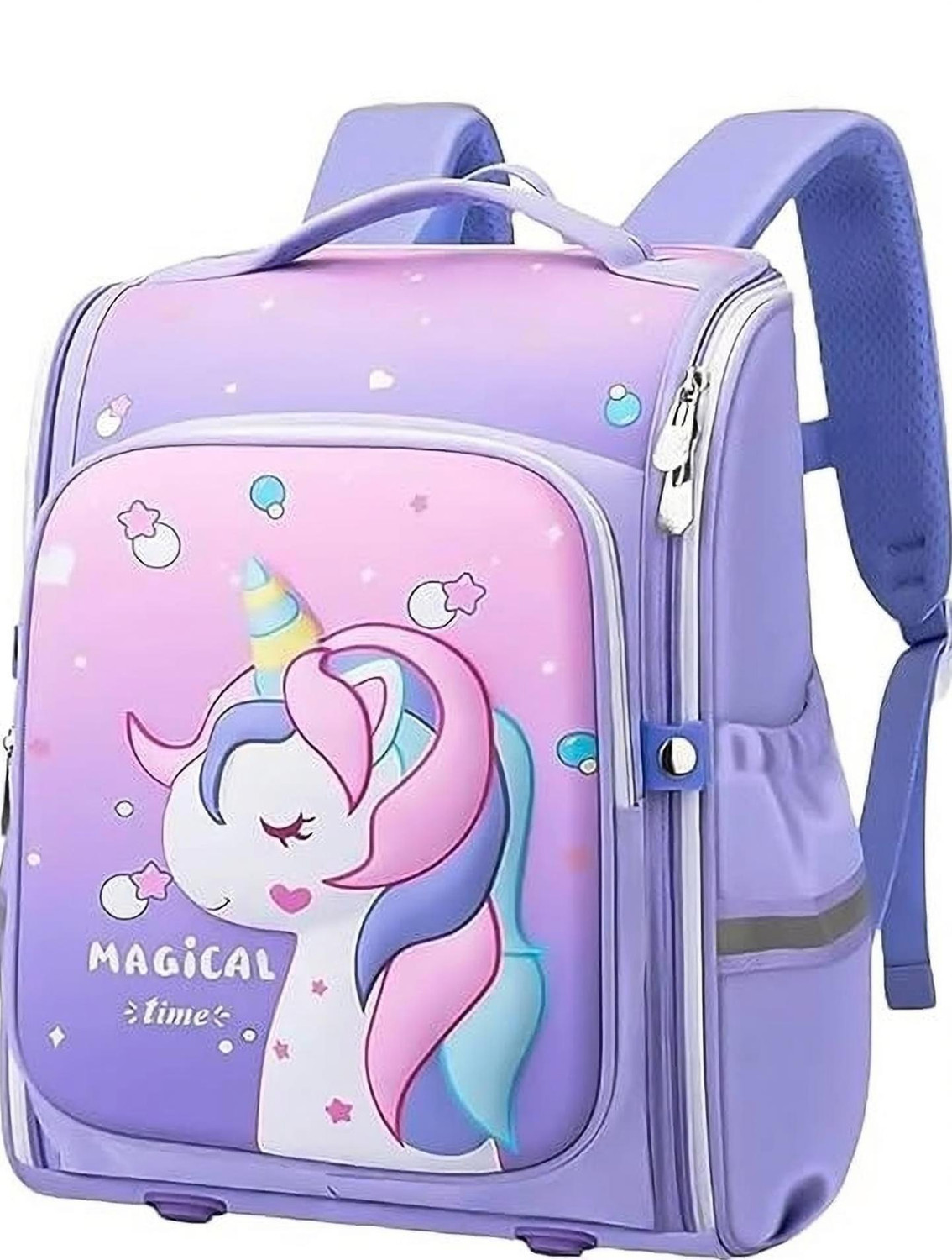 Image of Luranol Unicorn Backpack for Kids Stylish Durable Water-Resistant Shoulder School Bags Waterproof Backpack