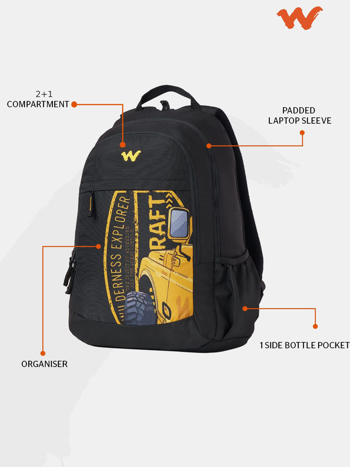 Image of Wildcraft Off Road LPBP 32L Waterproof Backpack